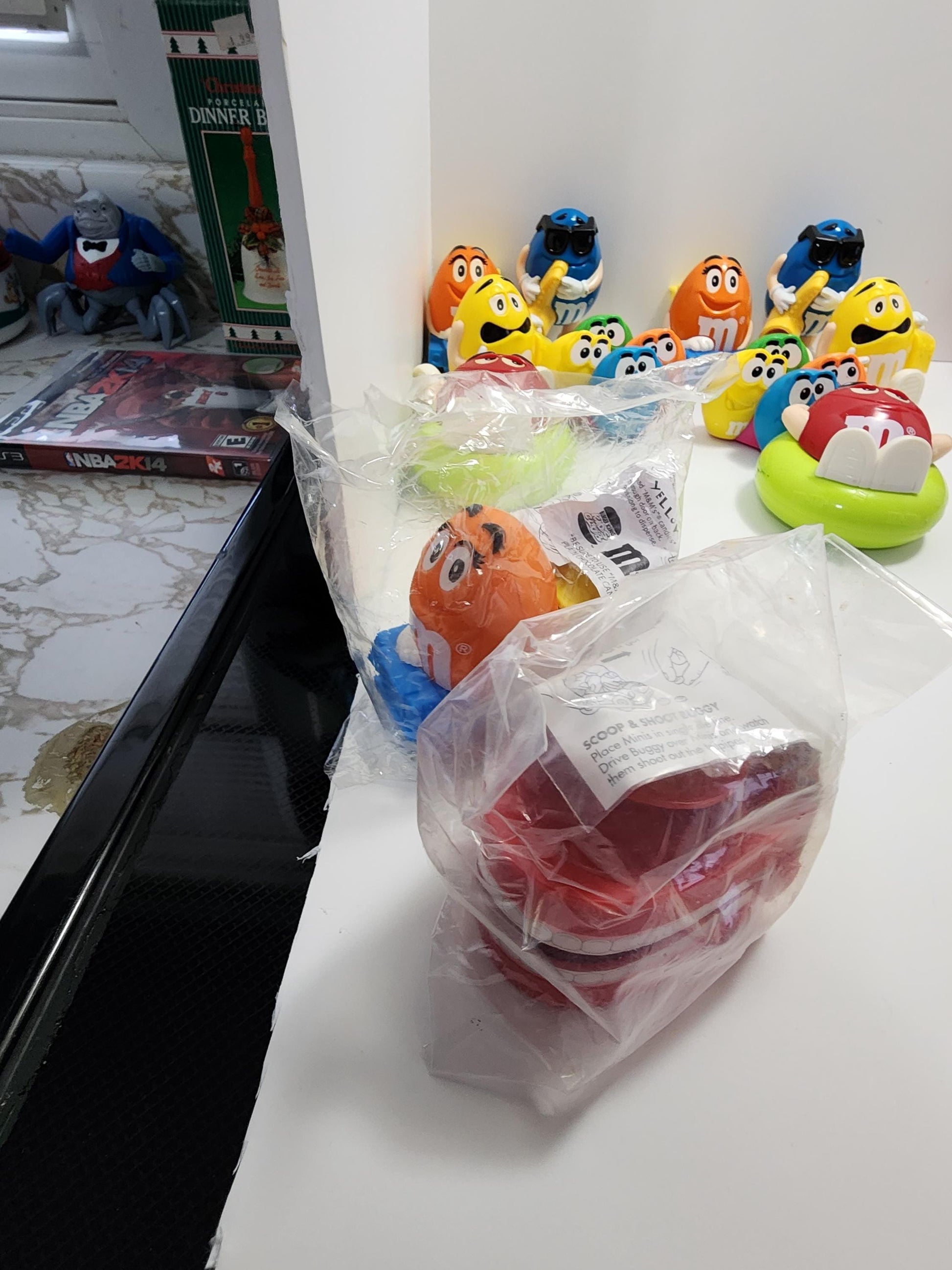 M&M Candy Dispenser Toys Figures Lot - Candy - Vintage Candy - Candy Toys - Mnm Toys - Mnm Candy - Candy Dispenser - Christmas Toys - Gifts