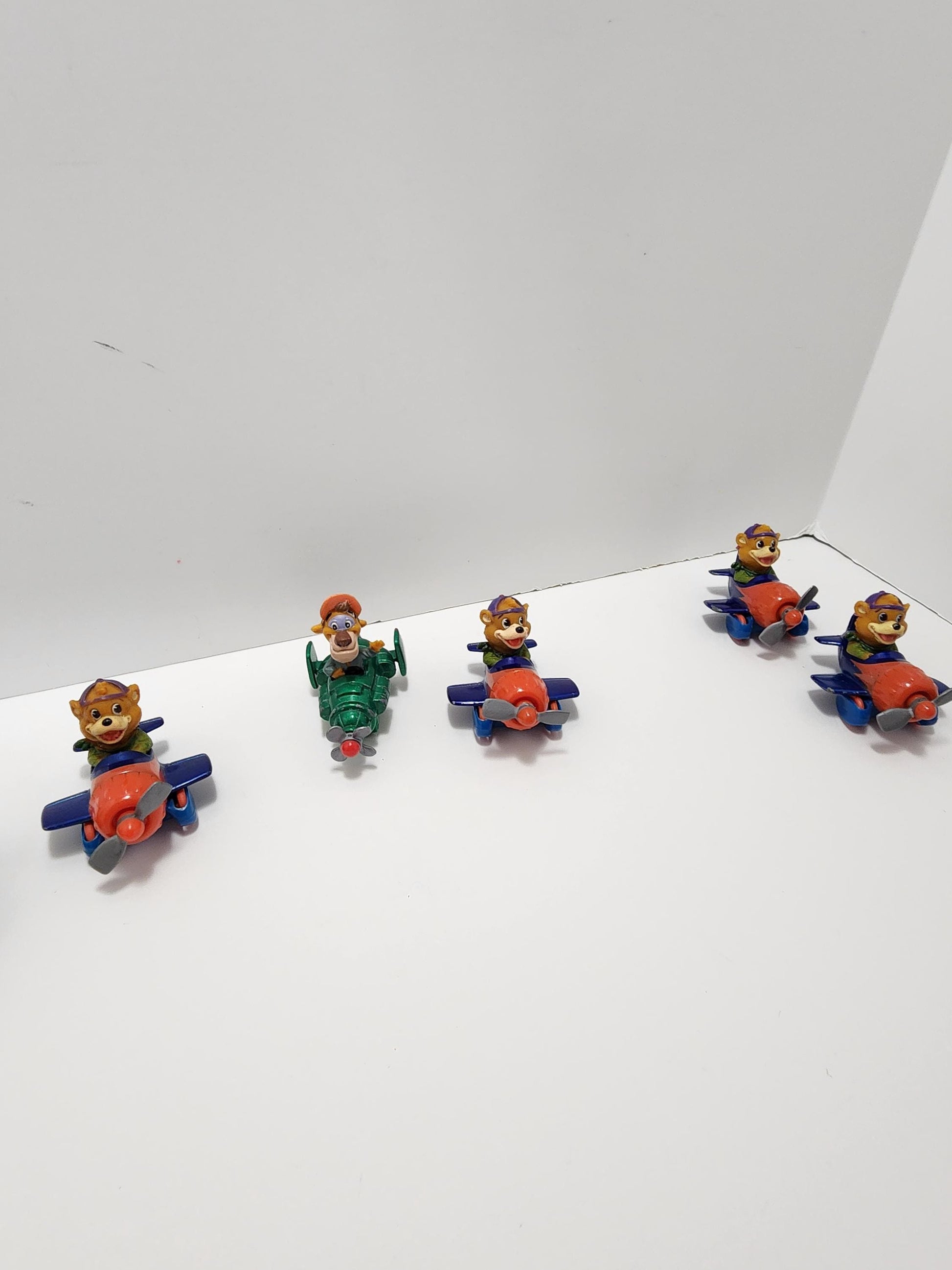 Tailspin Die-cast Planes | 1989 McDonalds Happy Meal Toy Lots - Tailspin - Tailspin Toys - Planes - Toy Planes - Tailspin Plane - Baloo