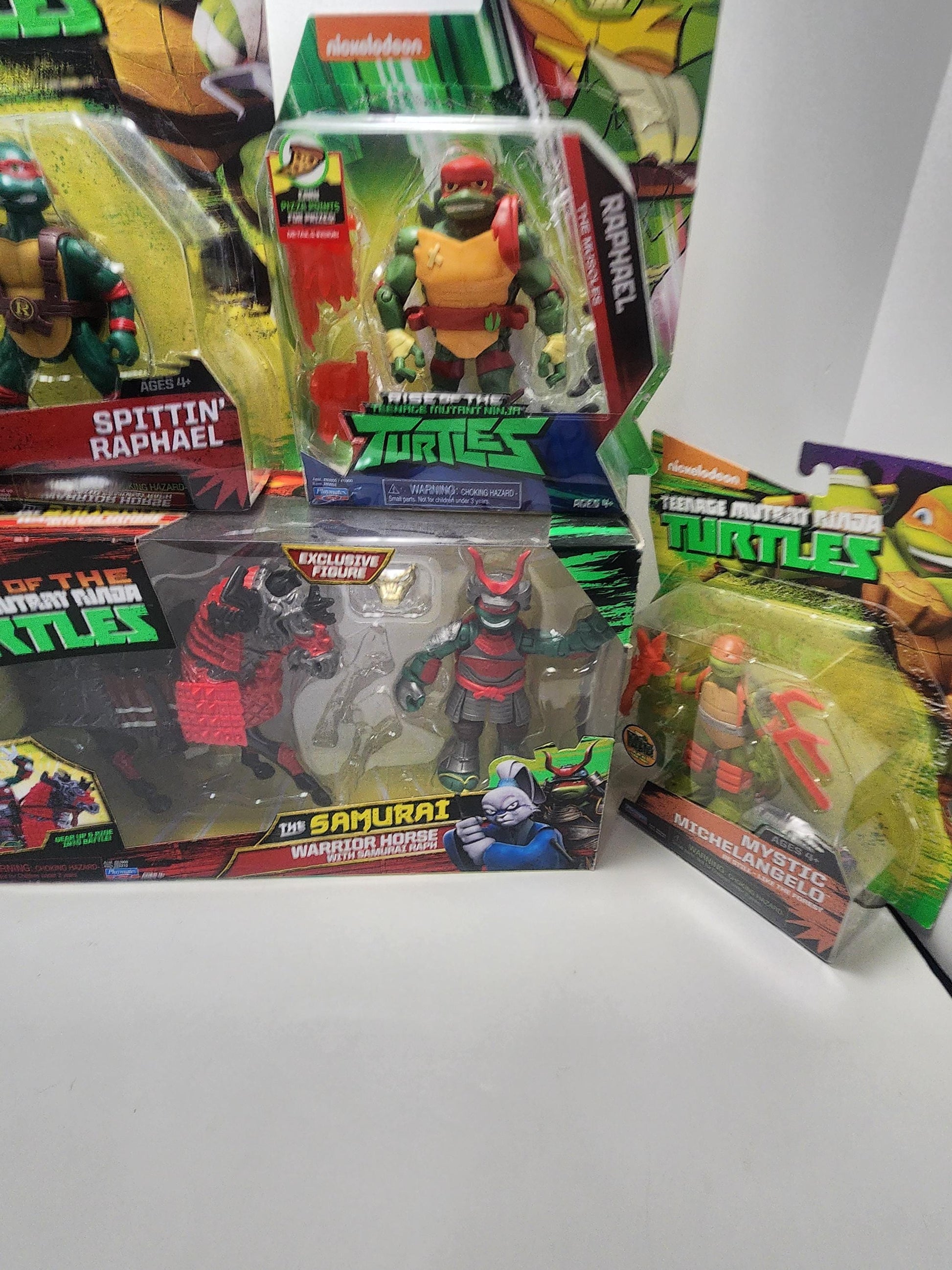 Teenage Mutant Ninja Turtles Action Figures - Splinter - Raphael - TMNT - Teenage Mutant Ninja Turtles - Ninja Turtles