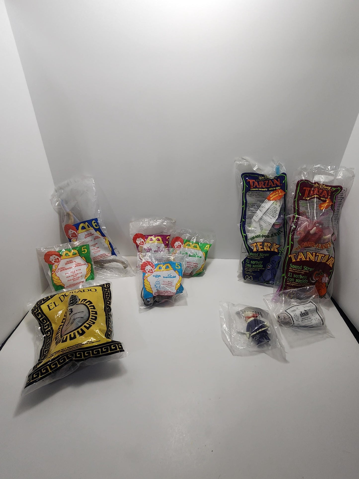 Disney Happy Meal 1990s Vintage Toys - Tarzan Toys - Pixar Toys - A Bugs Life - Balto - Balto Toys - Disney - Disney Toys - Vintage Toys