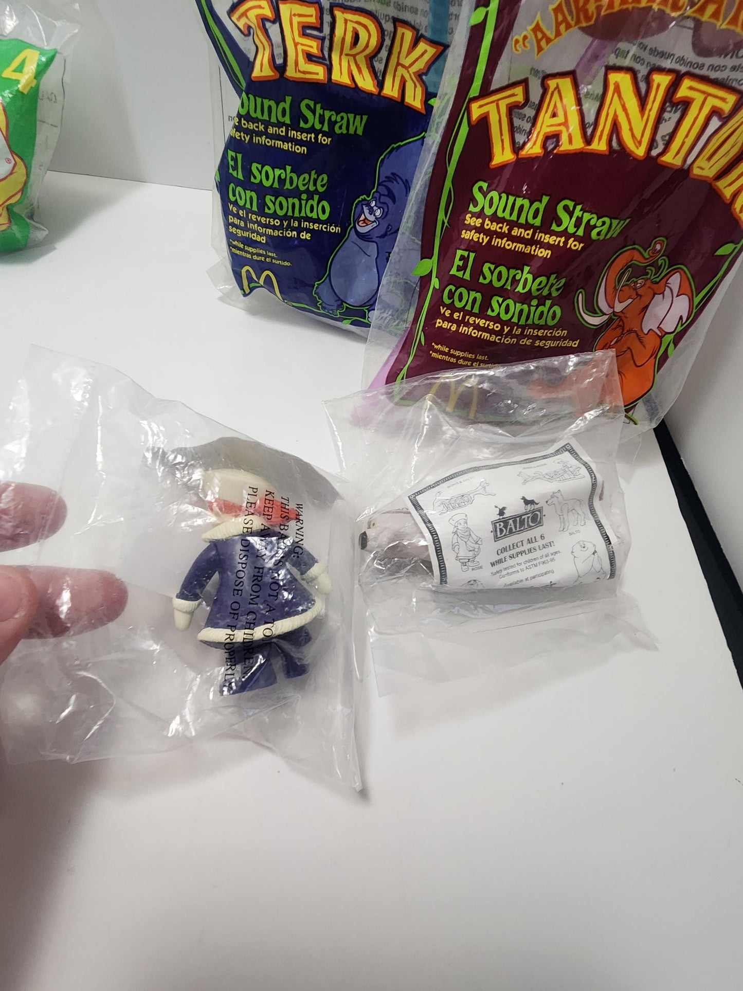 Disney Happy Meal 1990s Vintage Toys - Tarzan Toys - Pixar Toys - A Bugs Life - Balto - Balto Toys - Disney - Disney Toys - Vintage Toys