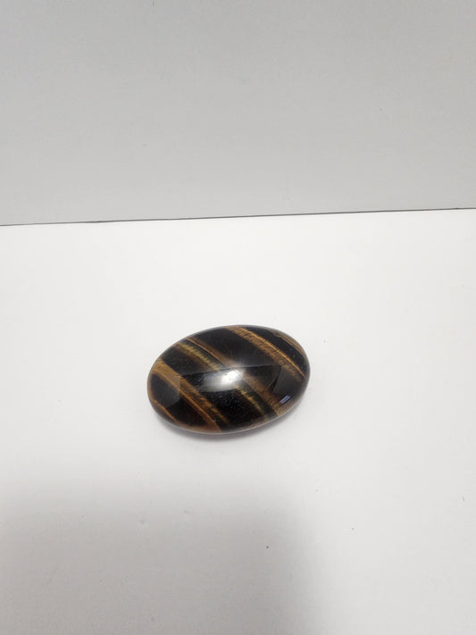Tigers Eye Worry Touching Stone - Tigers Eye - Worry - Worry Stone - Gem Stones - Stones - Gems - Tiger's Eye