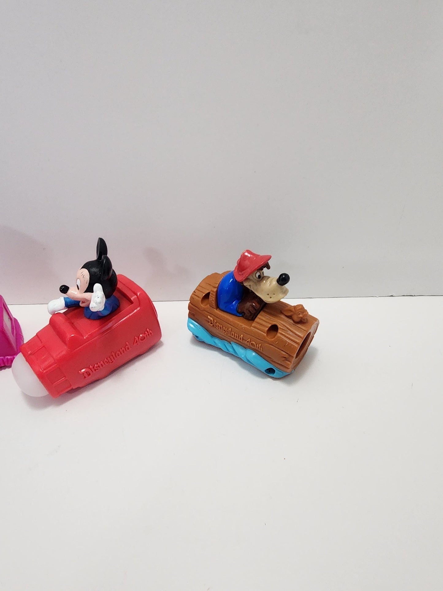 Disneys 40th Anniversary Viewfinder Toy Figures Lot of 3 - Disney - Disney Toys - Disneyland - Happy Meal Toys - Fast Food Toys - Mcdonalds