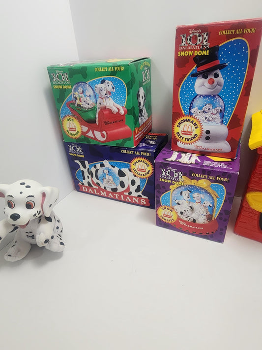 101 Dalmations Christmas Snow Globes and Ornaments - Christmas - Christmas Ornaments - Snowglobes - Snow Globes - 101 Dalmations - Disney