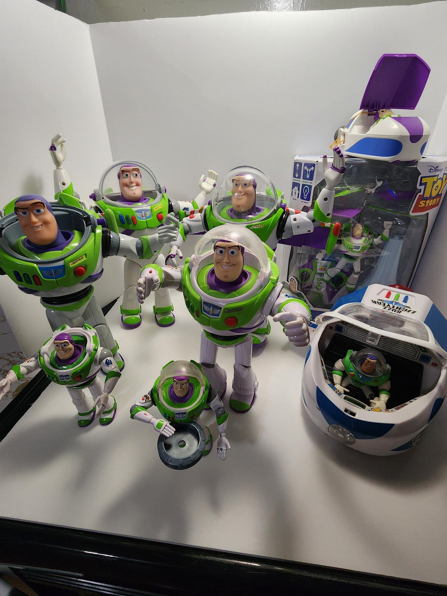 Toy Story Disney Pixar Buzz Light Year Action Figure - Space Ship - SpaceShip - Toy Story - Toy Story Toys - Buzz Lightyear