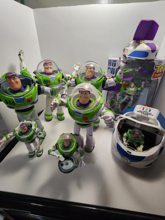 Toy Story Disney Pixar Buzz Light Year Action Figure - Space Ship - SpaceShip - Toy Story - Toy Story Toys - Buzz Lightyear