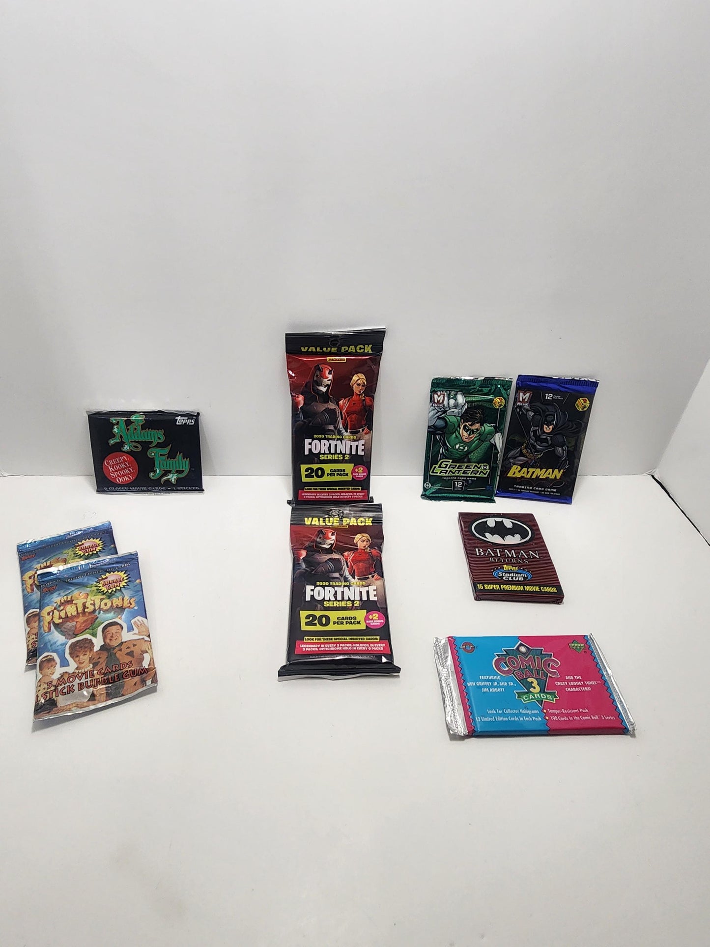 Trading Card Vintage Rare Packs - Batman - Green Latern - Looney Tunes - Fortnite - Flintstones - Addams Family - Trading Cards - Card Packs