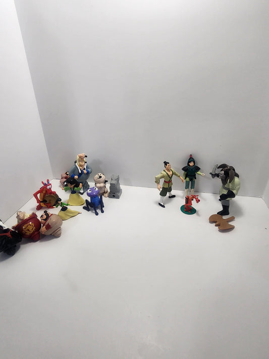 Disney Mulan Toy Action Figures - Disney - Disney Toys - Mulan - Mulan Toys
