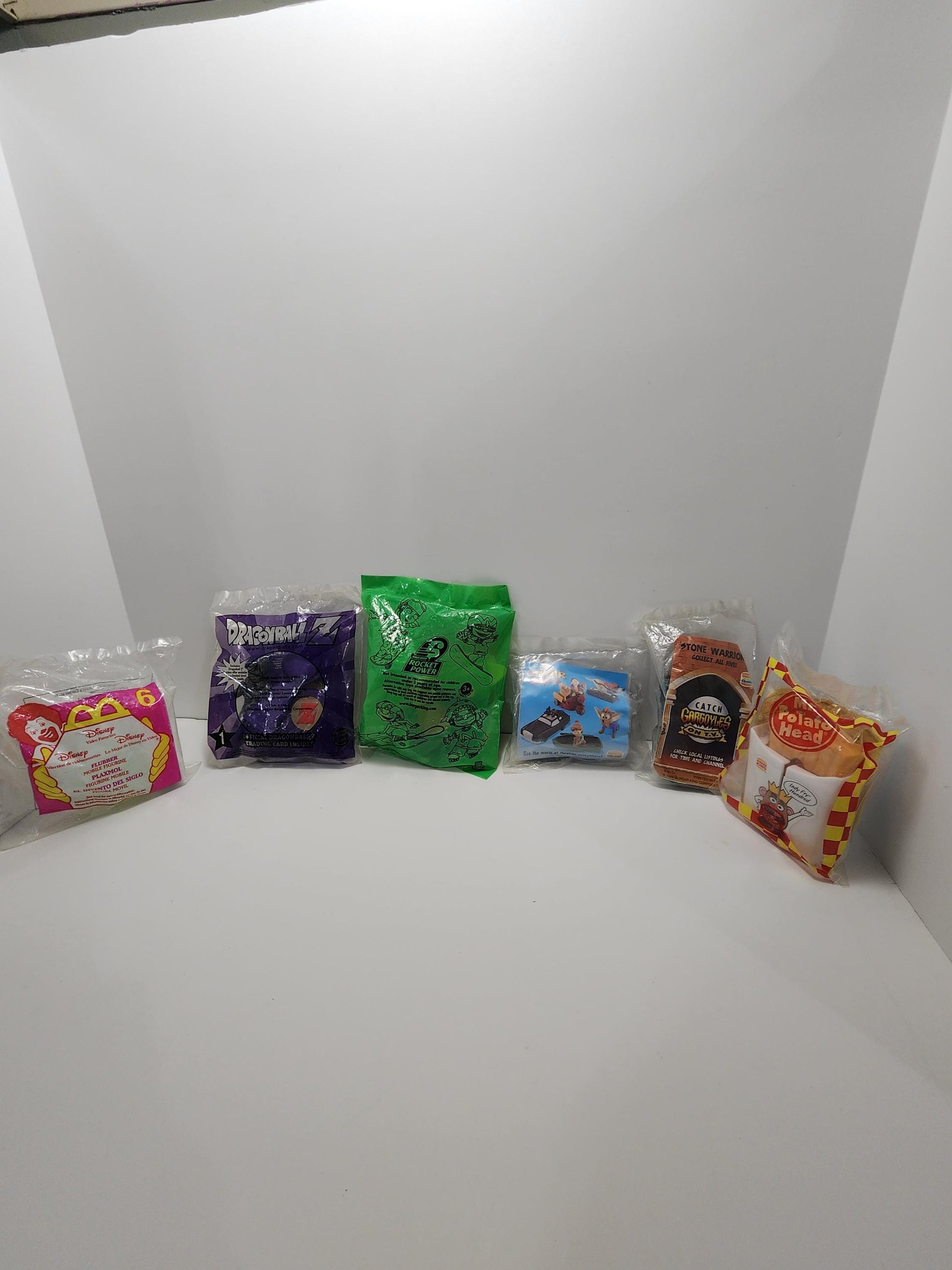 Happy Meal 1990s Toys - Burger King - Kids Meal - Gargoyles - Rocket Power - Toy Story - Dragon Ball Z - Vintage Toys