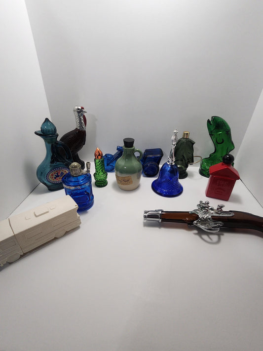 Avon 1980s 1990s Collectable Glass Character Bottles - Glass - Collectable Glass # Avon - Cologne - Vintage Avon - Avon Bottles