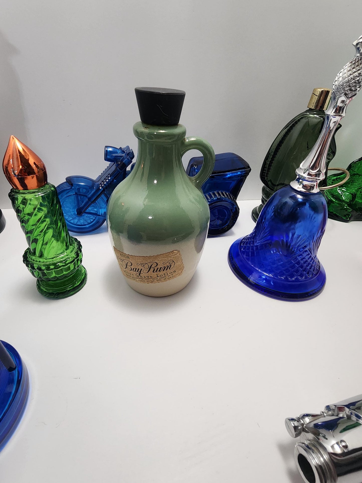 Avon 1980s 1990s Collectable Glass Character Bottles - Glass - Collectable Glass # Avon - Cologne - Vintage Avon - Avon Bottles