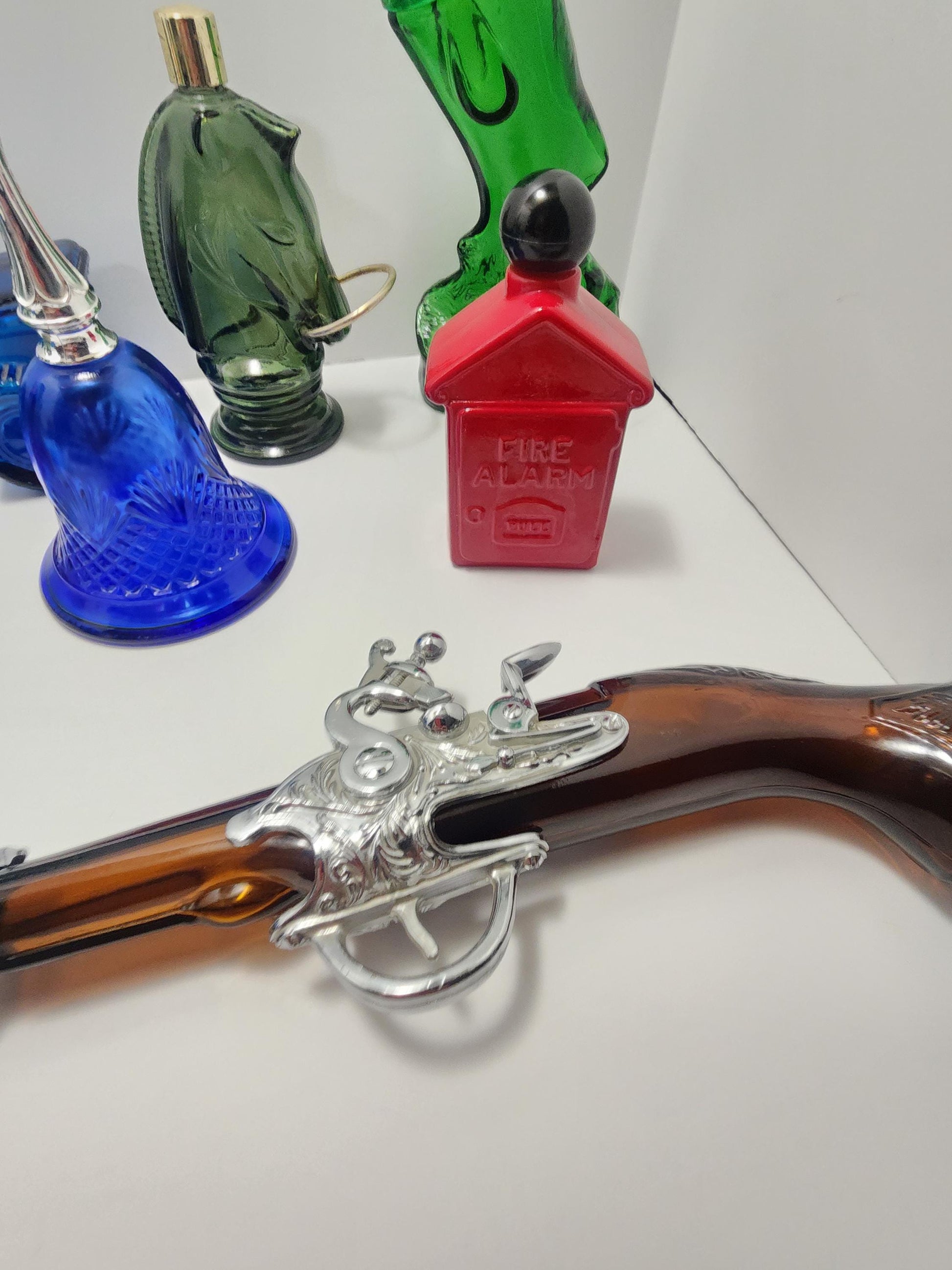 Avon 1980s 1990s Collectable Glass Character Bottles - Glass - Collectable Glass # Avon - Cologne - Vintage Avon - Avon Bottles