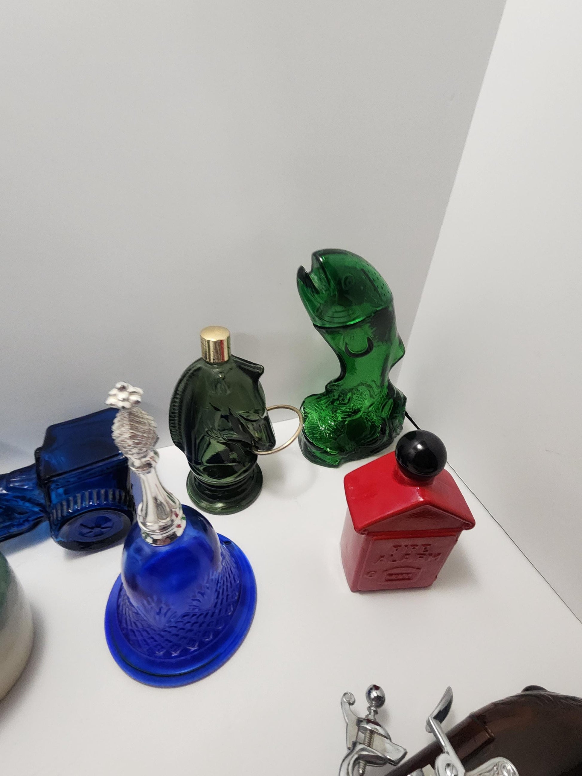 Avon 1980s 1990s Collectable Glass Character Bottles - Glass - Collectable Glass # Avon - Cologne - Vintage Avon - Avon Bottles