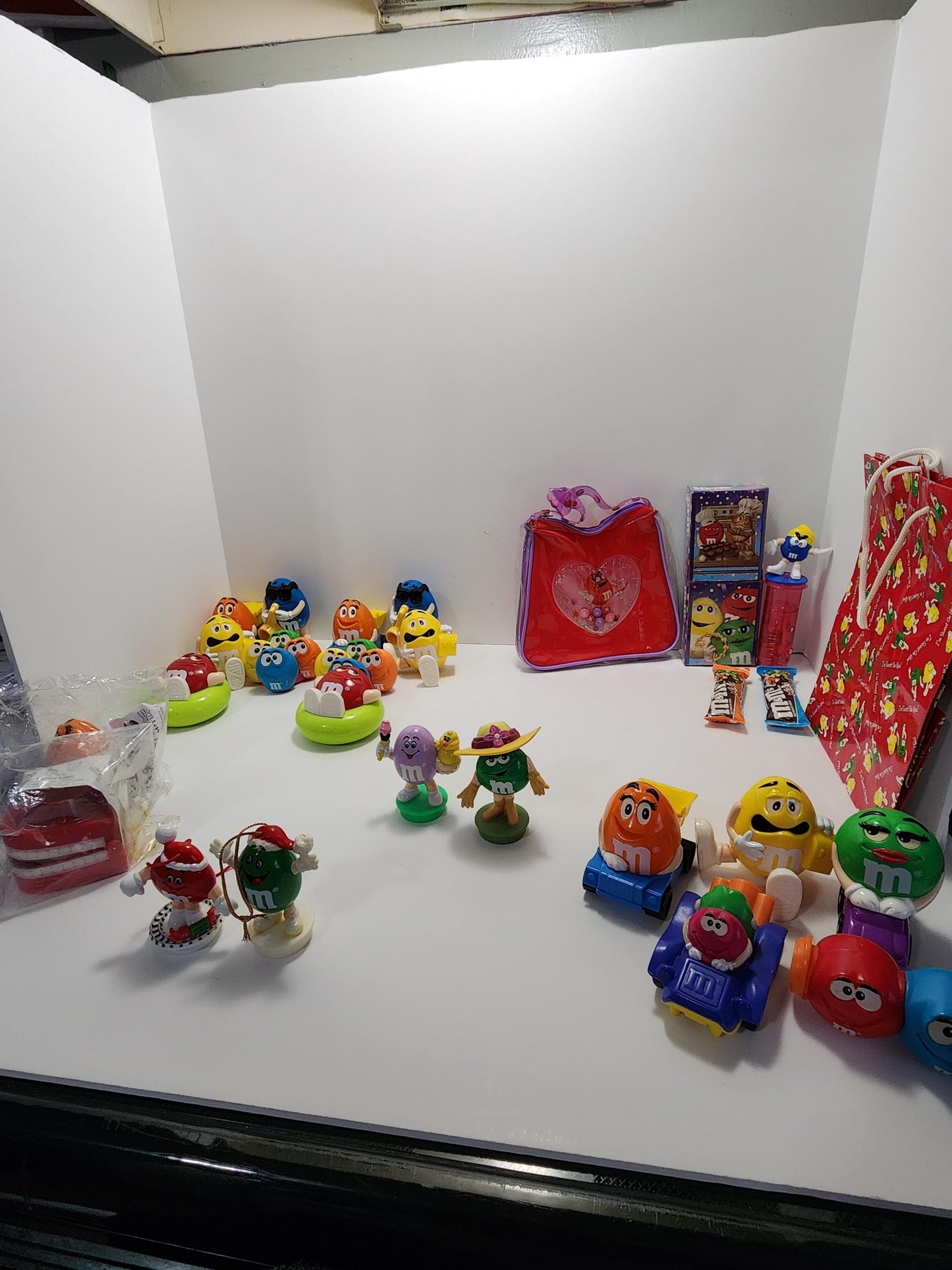 M&M Candy Dispenser Toys Figures Lot - Candy - Vintage Candy - Candy Toys - Mnm Toys - Mnm Candy - Candy Dispenser - Christmas Toys - Gifts