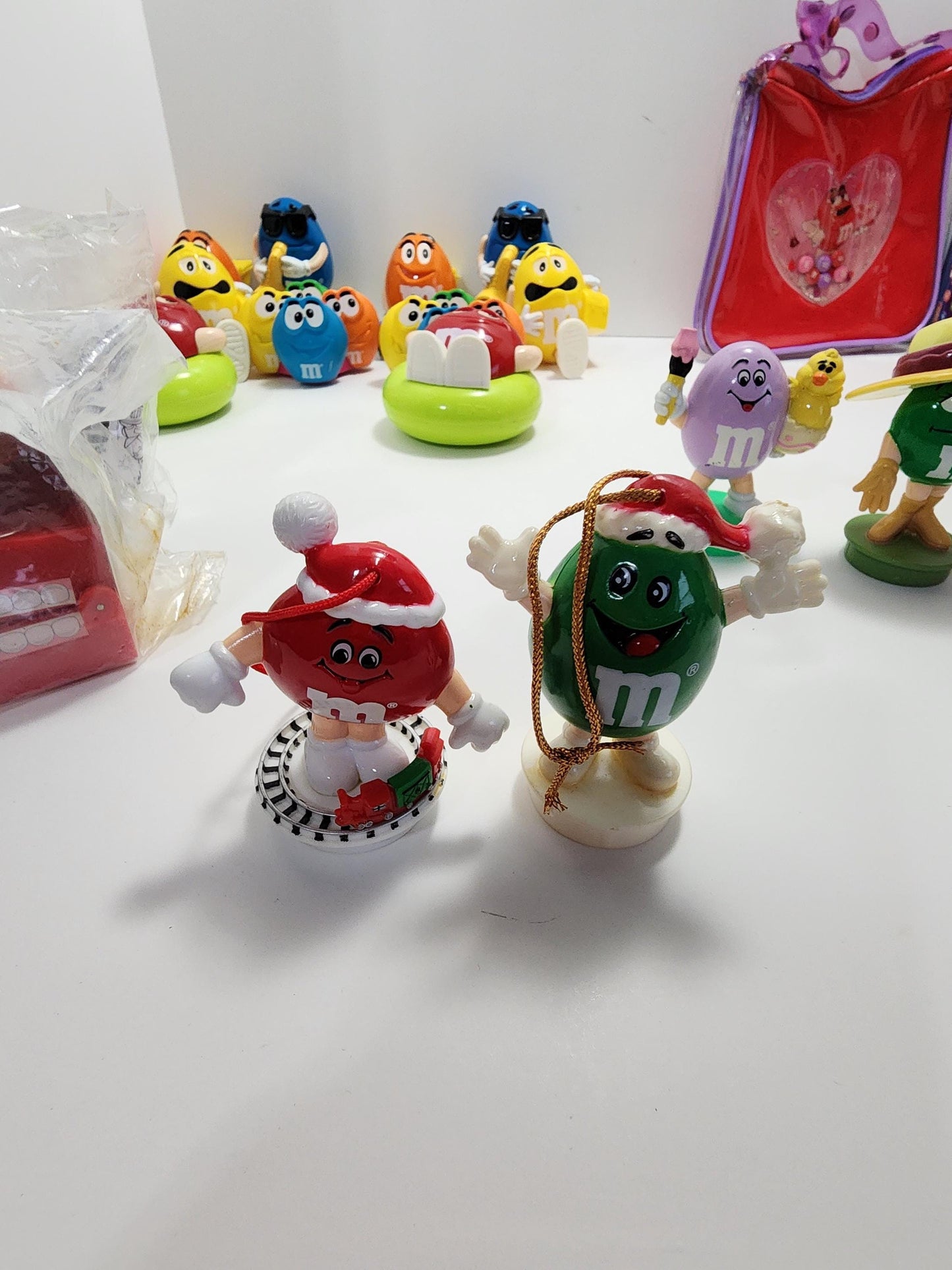 M&M Candy Dispenser Toys Figures Lot - Candy - Vintage Candy - Candy Toys - Mnm Toys - Mnm Candy - Candy Dispenser - Christmas Toys - Gifts