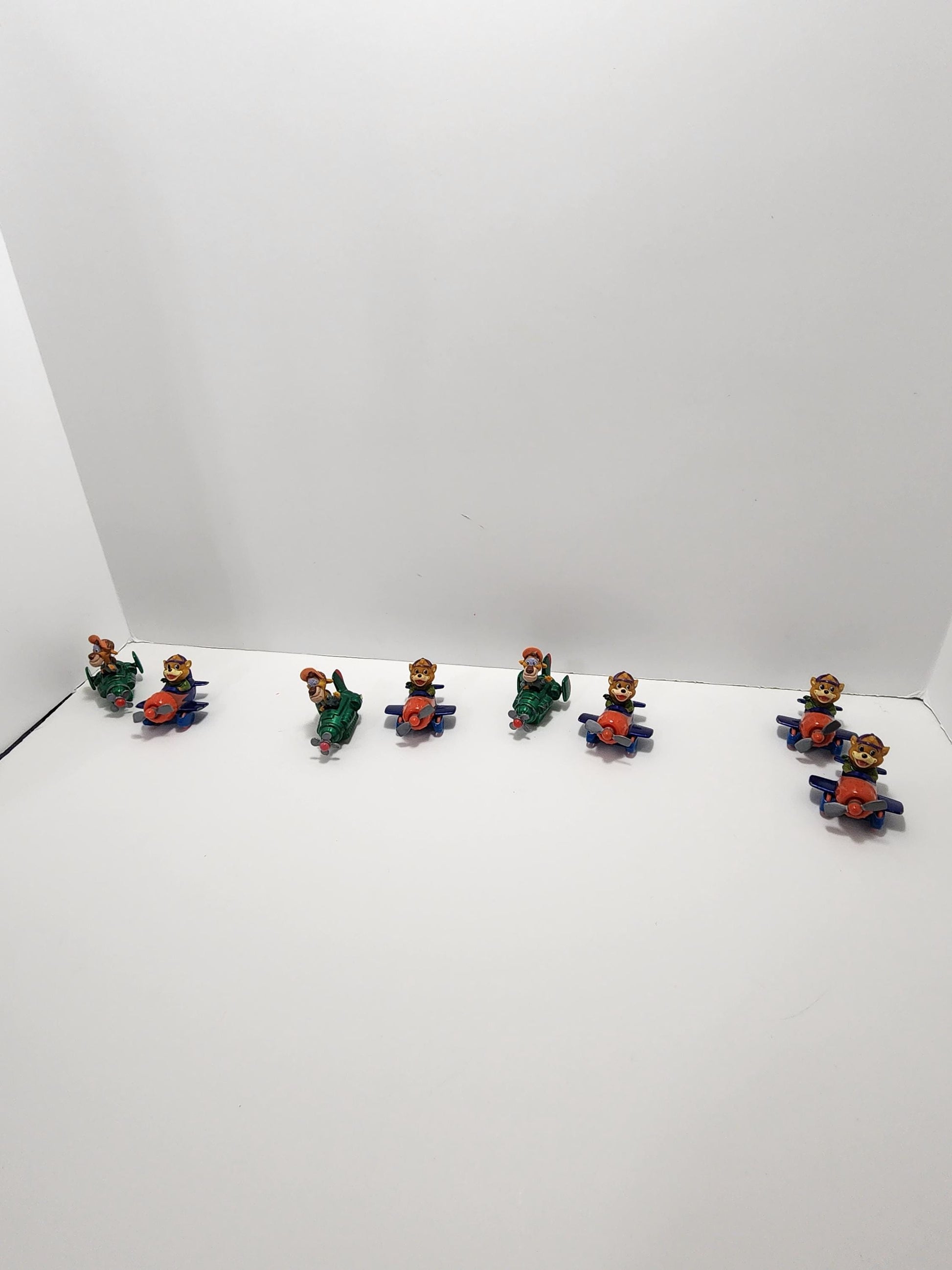 Tailspin Die-cast Planes | 1989 McDonalds Happy Meal Toy Lots - Tailspin - Tailspin Toys - Planes - Toy Planes - Tailspin Plane - Baloo