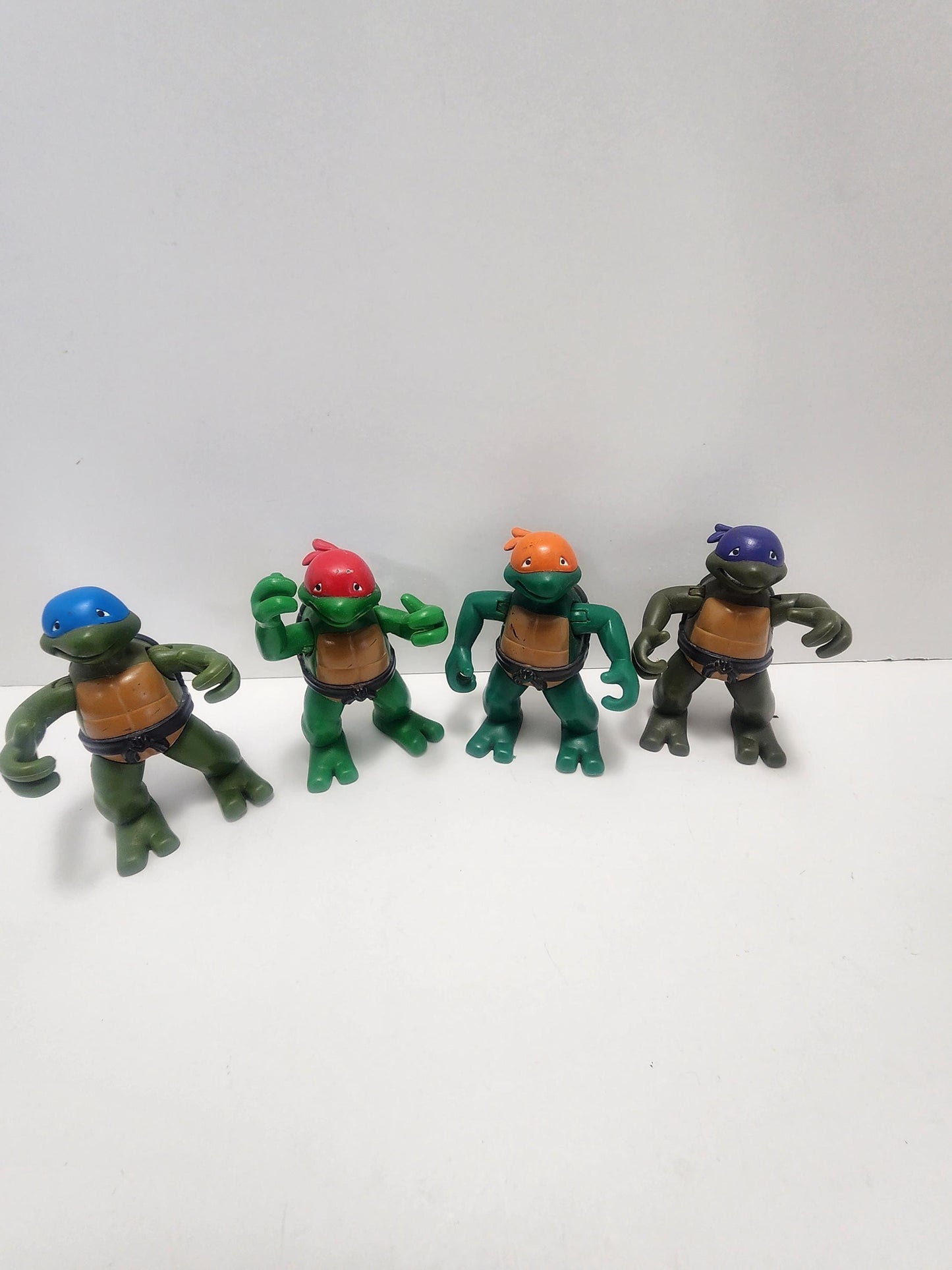 TMNT 2004 Mirage Playmates Action Figures Lot of 4 - TMNT - Teenage Mutant Ninja Turtles - Mirage - Playmates - Turtles