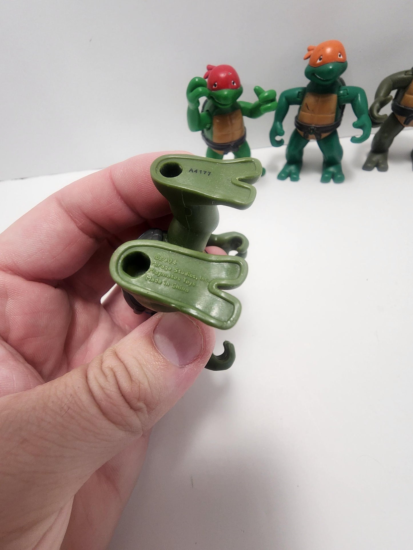 TMNT 2004 Mirage Playmates Action Figures Lot of 4 - TMNT - Teenage Mutant Ninja Turtles - Mirage - Playmates - Turtles