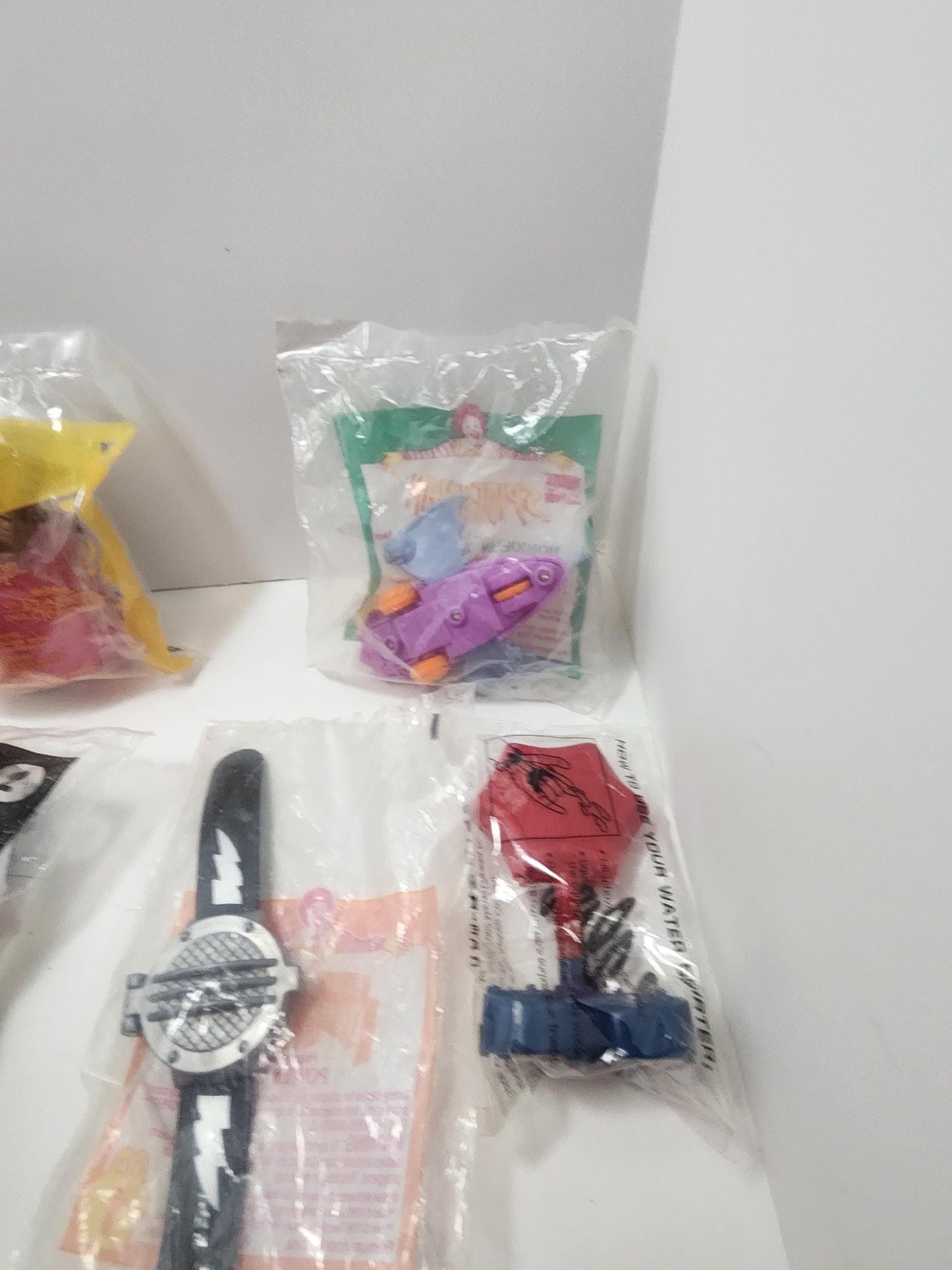 Mcdonalds Vintage Happy Meal Toys - Treasure Planet - Shrek - Jimmy Neutron - Jetsons - Kung Fu Panda - Tangle - Nickelodeon - Happy Meal