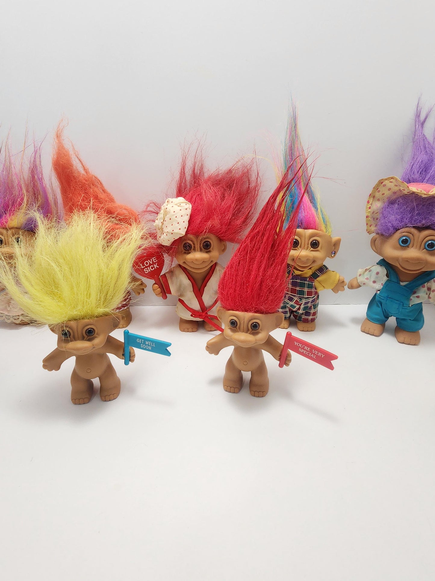 Russ Troll Dols Vintage 1990s - Russ - Russ Trolls - Russ Dolls - Troll Dolls - Vintage Toys - Vintage Dolls - Trolls