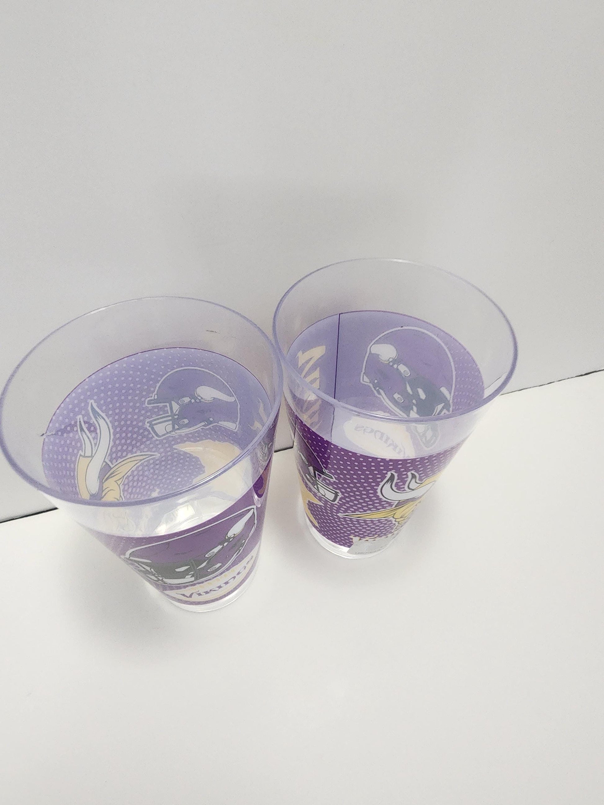 NFL Minnesota Vikings Plastic Tumbler(1) - Minnesota Vikings - Vikings - NFL- NFL Tumblers - Glasses - Sportd Glasses - Tumblers