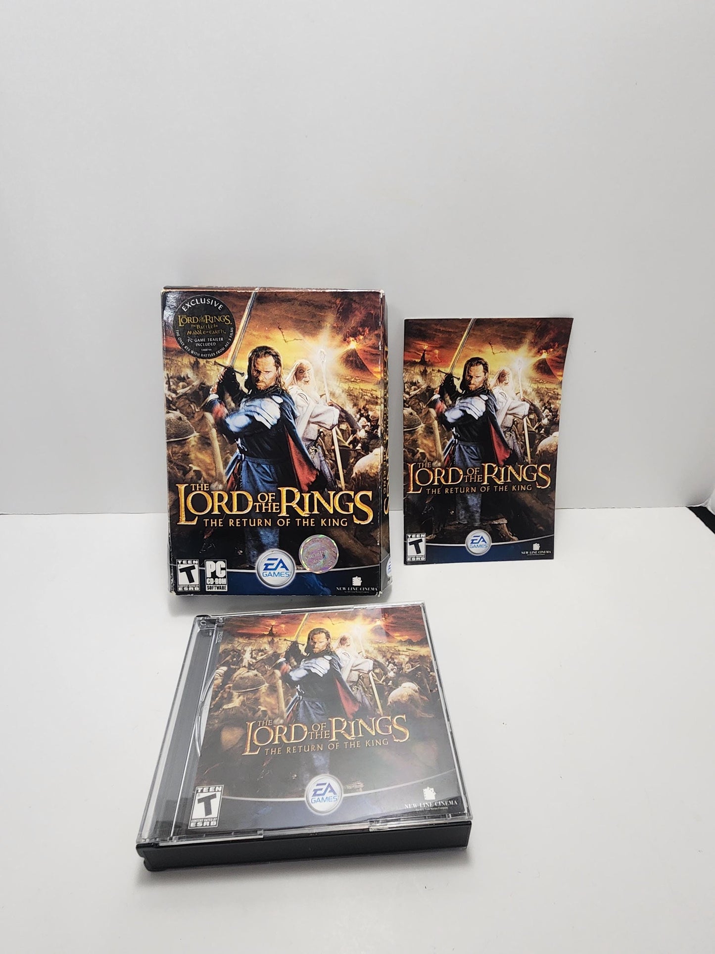 Lord Of The Rings Return Of The King Vintage PC Game - PC - PC Games - Games - Vintage Games - Lotr - Lord Of The Rings - Windows