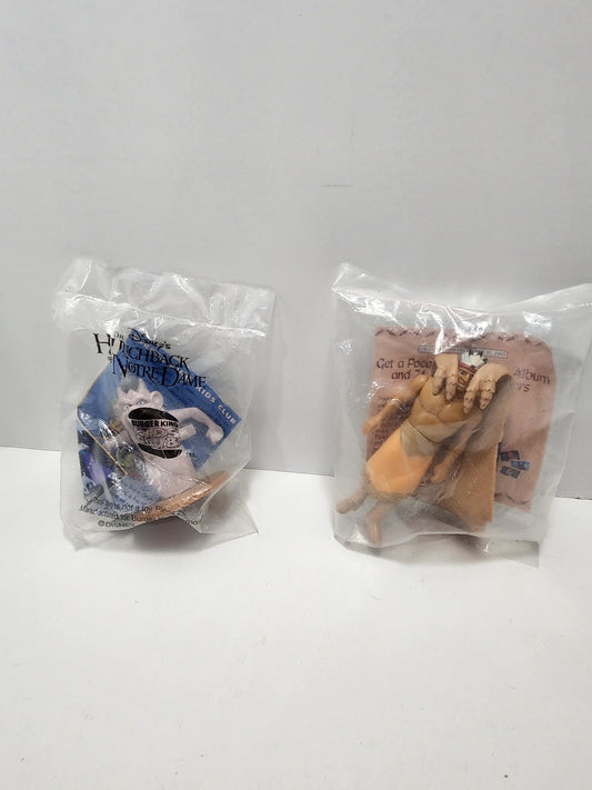 Disney Happy Meal Action Figures - Pocahontas - Pocahontas Toys - Hunchback Of Notre Dame - Gargoyles - Disney - Disney Toys - Happy Meal