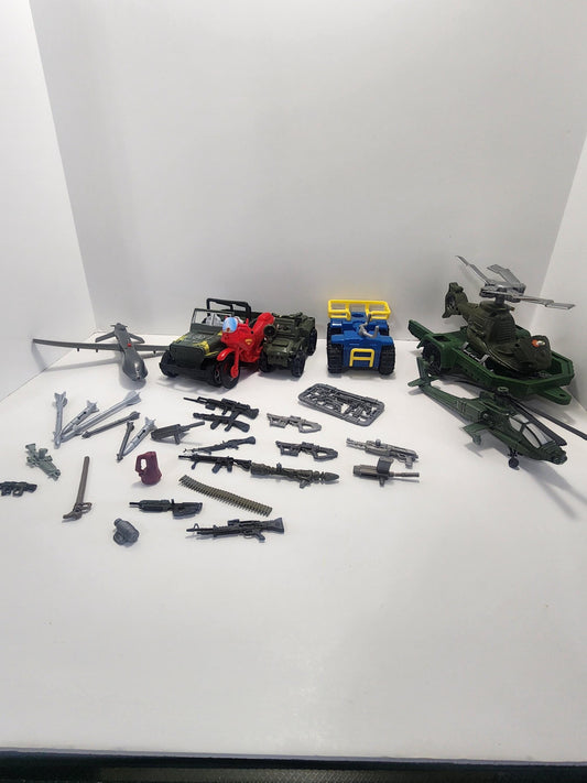 Action Figure Military and Vehicles with Weapons Toy Playset - Playset - Military Toys - Toy Cars