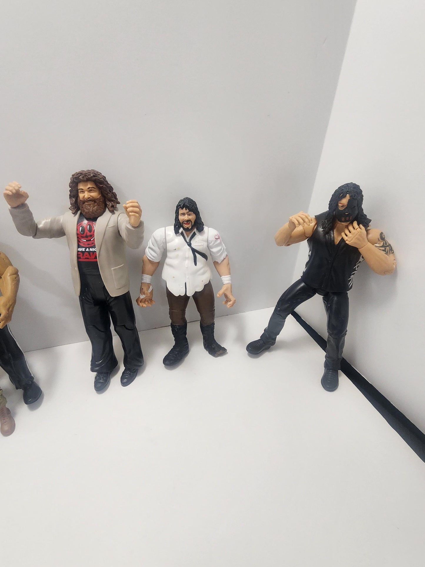 Wwe Wrestling Action Figures - Wwf - WWE- WCW - Ecw - Mick Foley - The Rock - Dwayne Johnson - Wrestling - Wrestling Figures