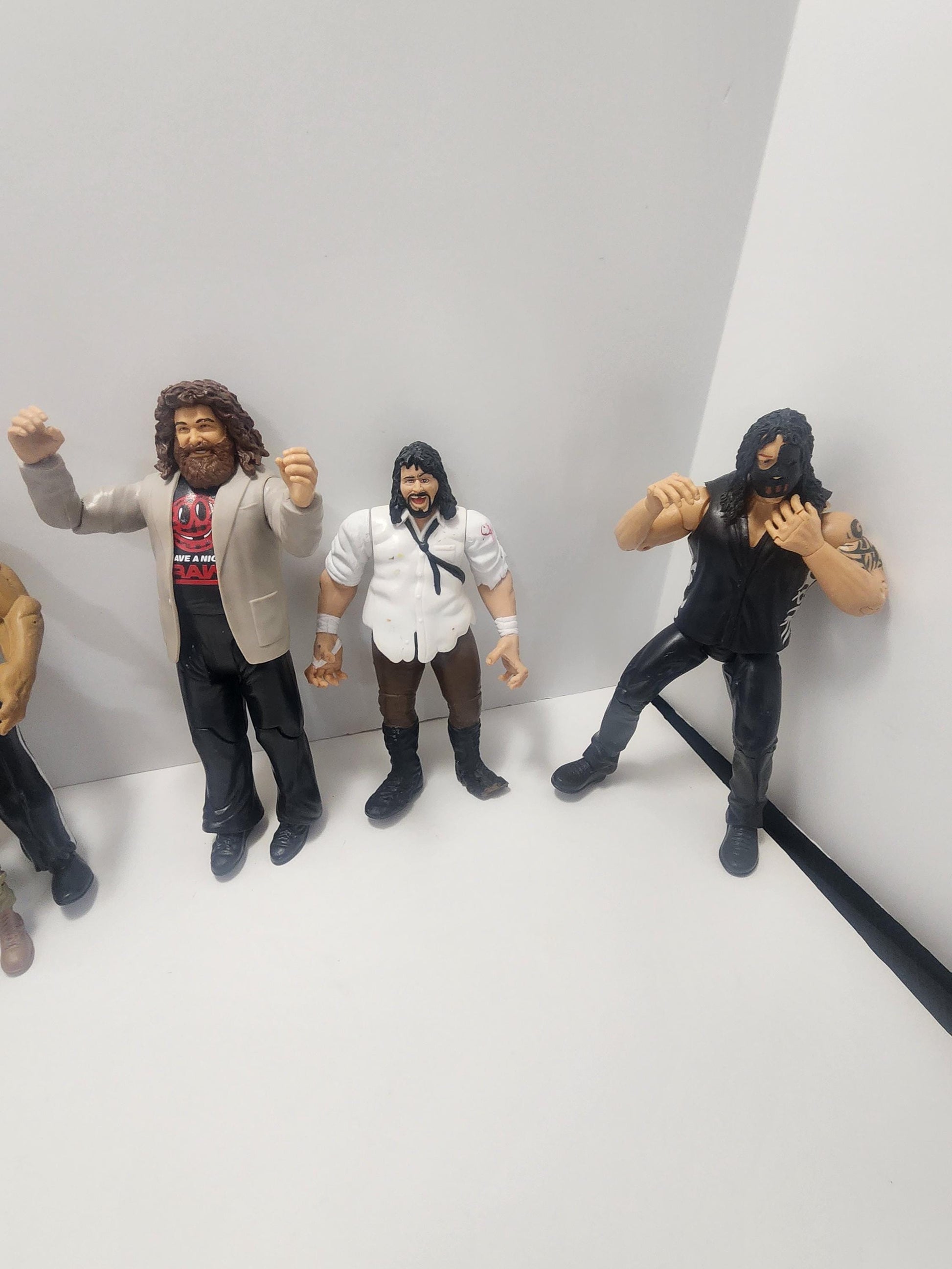 Wwe Wrestling Action Figures - Wwf - WWE- WCW - Ecw - Mick Foley - The Rock - Dwayne Johnson - Wrestling - Wrestling Figures