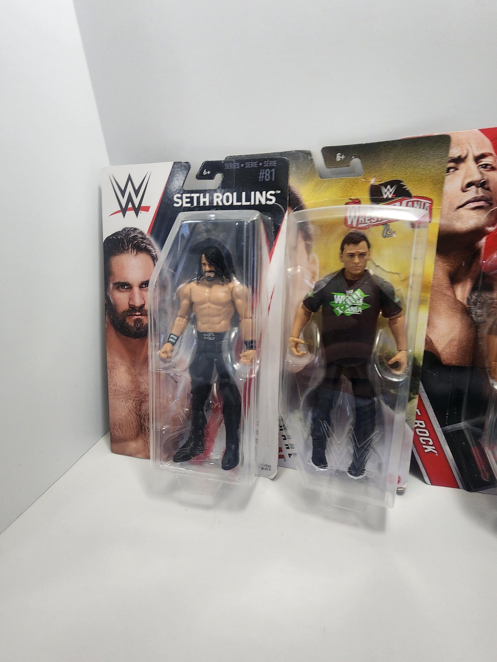 WWE Action Figures - Wrestling Action Figures - The Rock - Dwayne Johnson - Seth Rollins - HHH - Action Figures