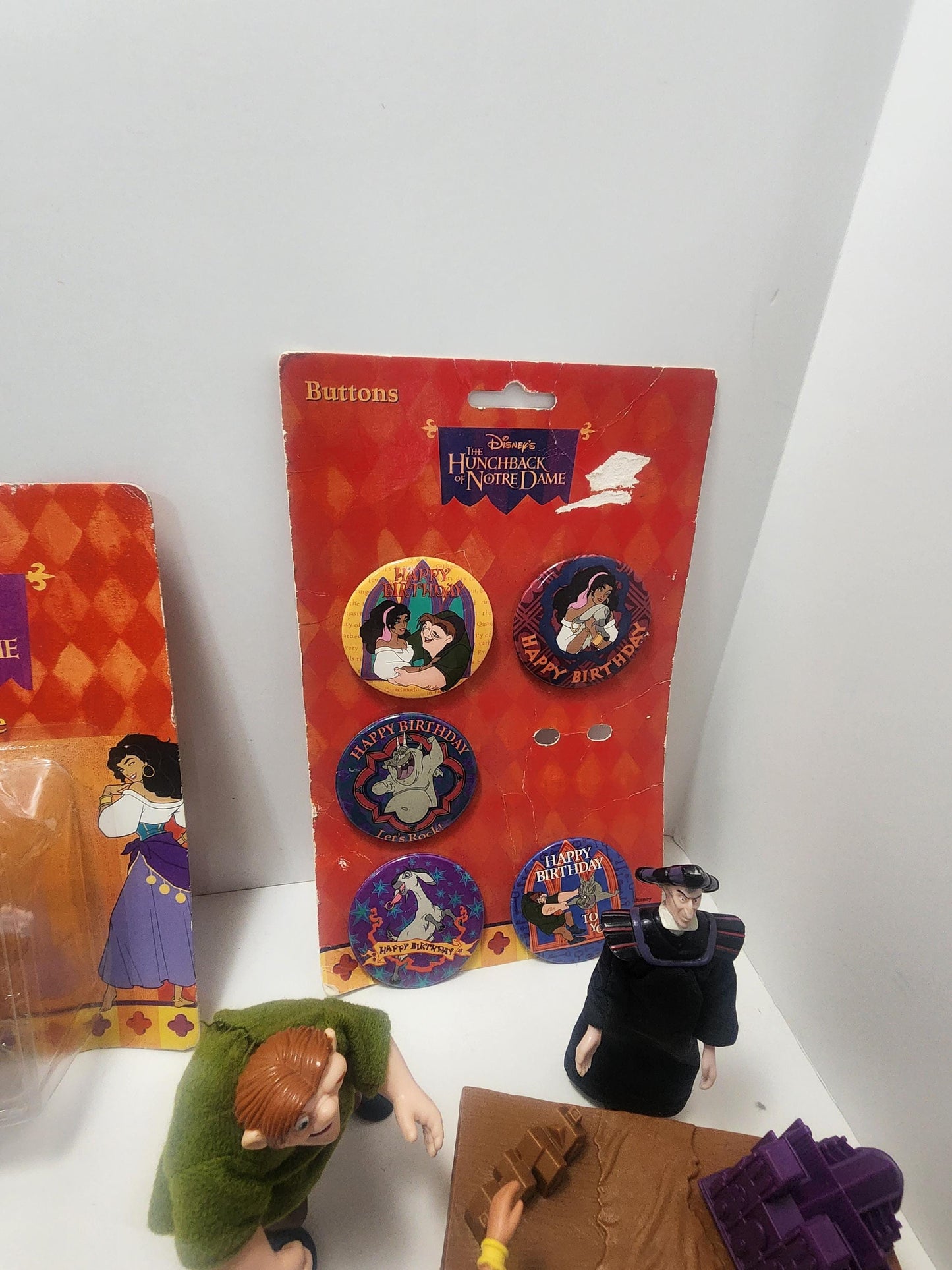 Disneys The Hunchback Of Notre Dame Action Figures and Toys - Disney - Disney Toys - Vintage Disney - Hunchbak Toys - Hunchback Of Notre
