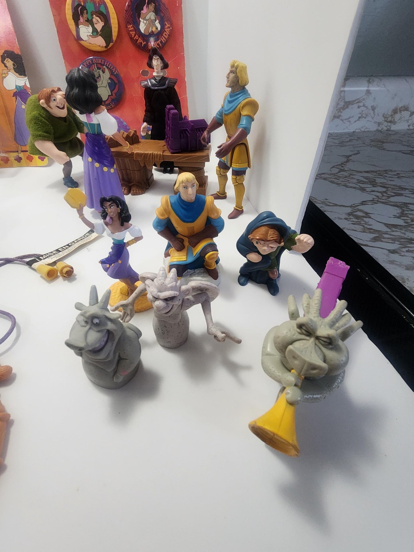 Disneys The Hunchback Of Notre Dame Action Figures and Toys - Disney - Disney Toys - Vintage Disney - Hunchbak Toys - Hunchback Of Notre