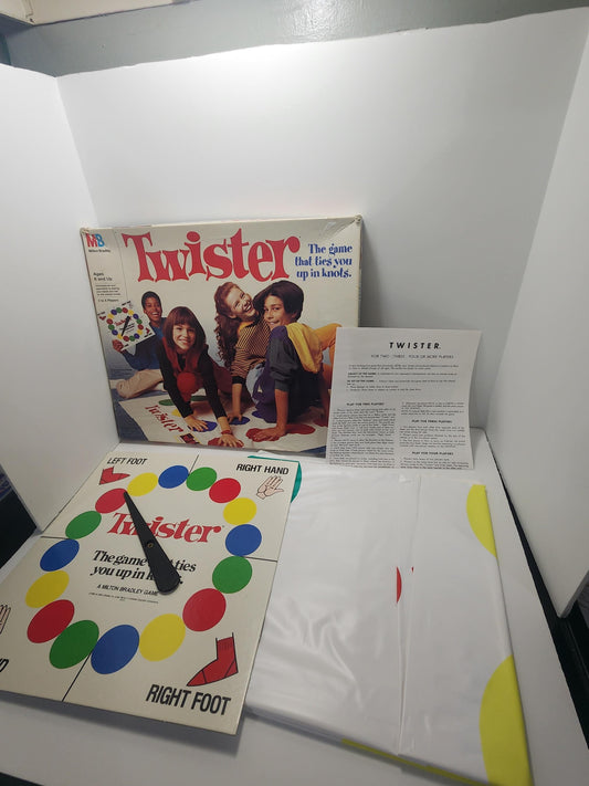 Milton Bradley Vintage Twister Game - Vintage Games - Milton Bradley - Twister - Vintage Twister - Party Games