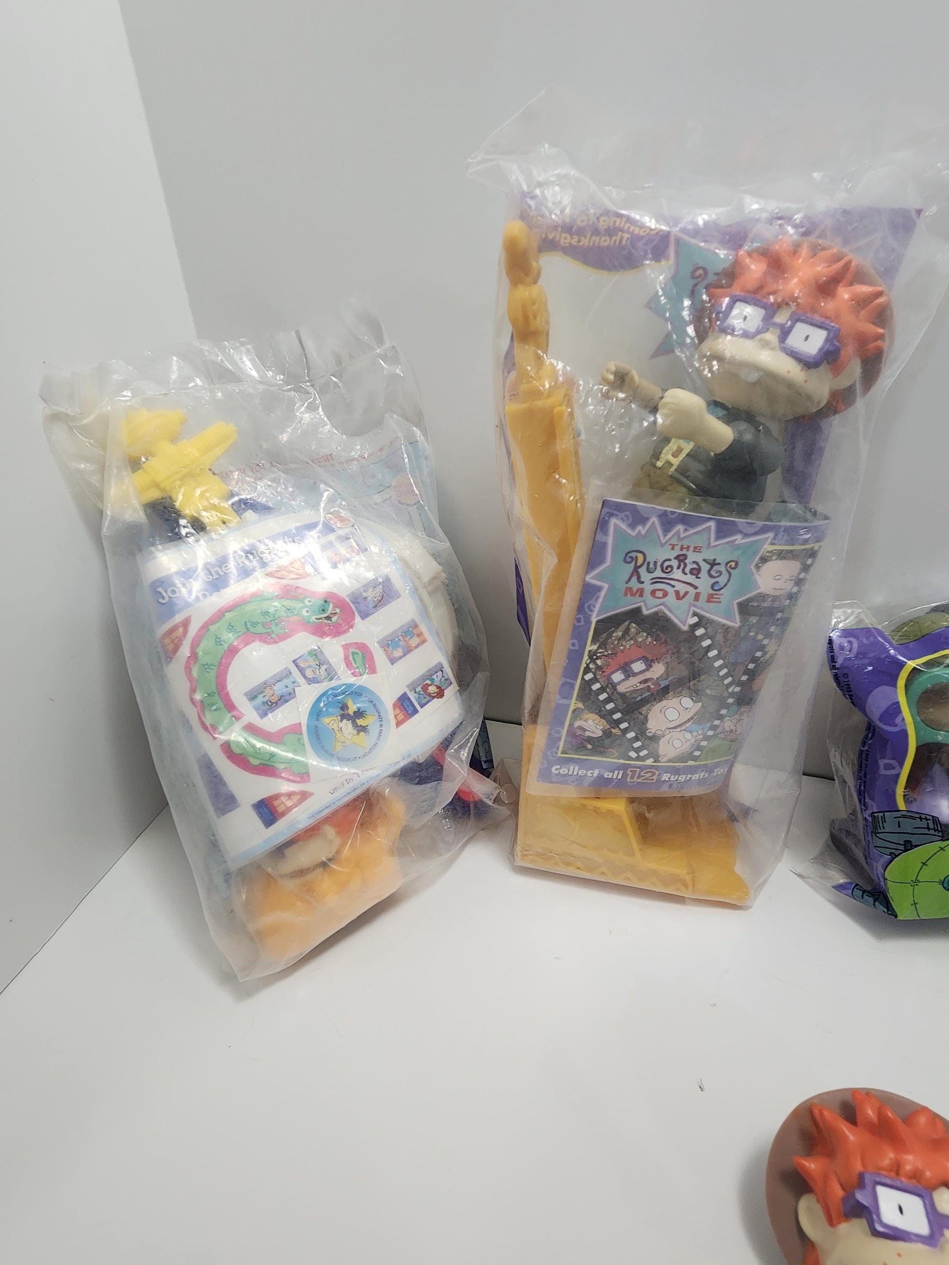 Rugrats Nickelodeon Burger King Toys - Rugrats - Rugrats Toys - Nickelodeon - Nickelodeon Toys - Fast Food Toys - Burger King Toys - Toys