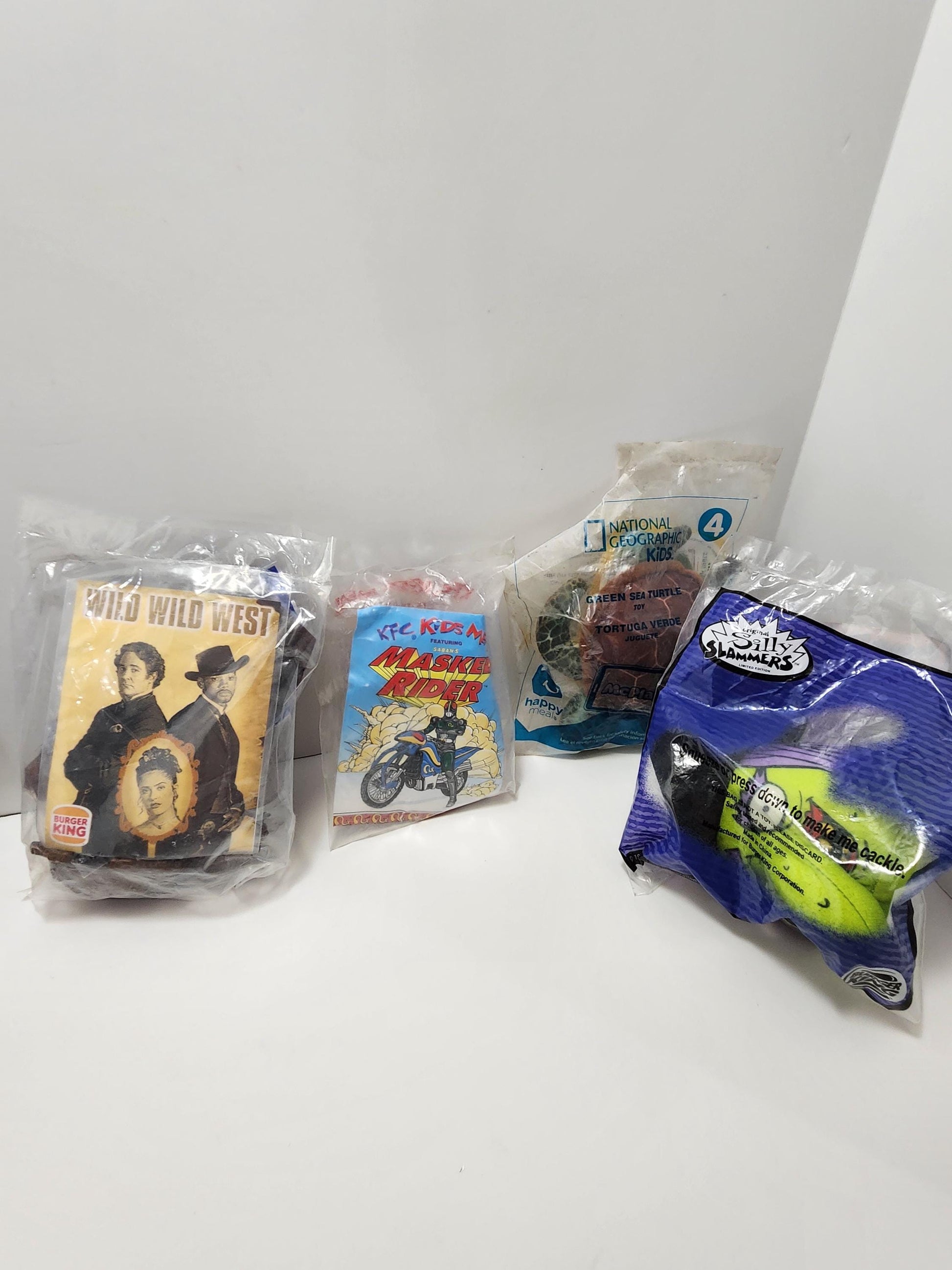 Fast Food Vintage 1990s Toys - Mcdonalds Toys - Happy Meal Toys - Notre Dame - Hunchback - Silly Slammers - Wild Wild West - Transformers