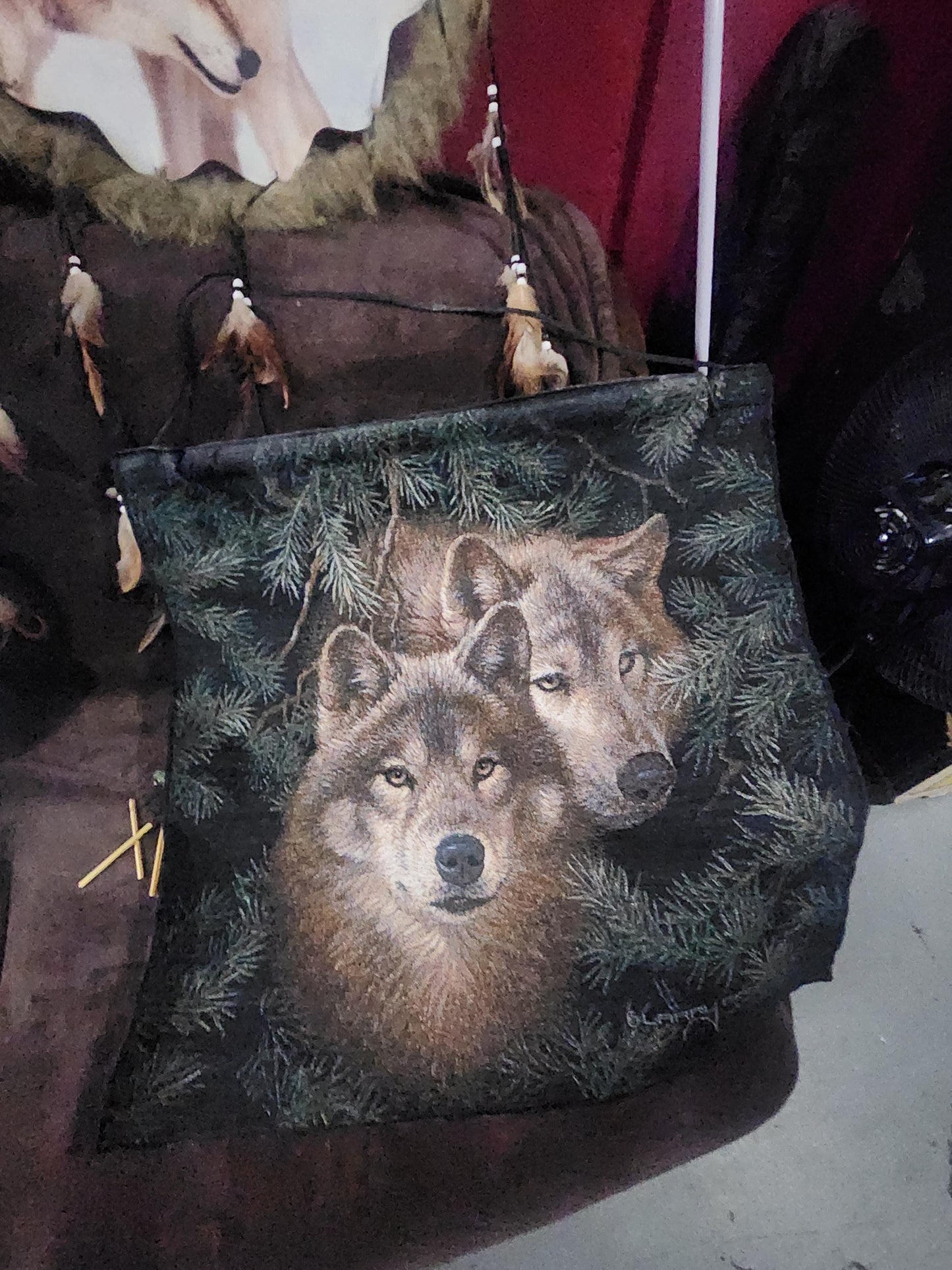 Big Wolf Dreamcatchers - Dreamcatchers - Dream Catchers - Wolf - Wolf Decor - Wolves - Wolf Gifts - Wolf Family - Animal Decor - Wildlife