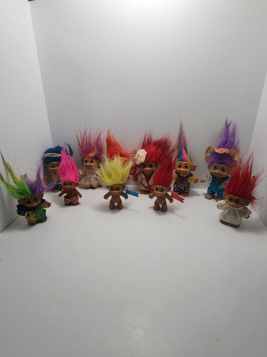 Russ Troll Dols Vintage 1990s - Russ - Russ Trolls - Russ Dolls - Troll Dolls - Vintage Toys - Vintage Dolls - Trolls