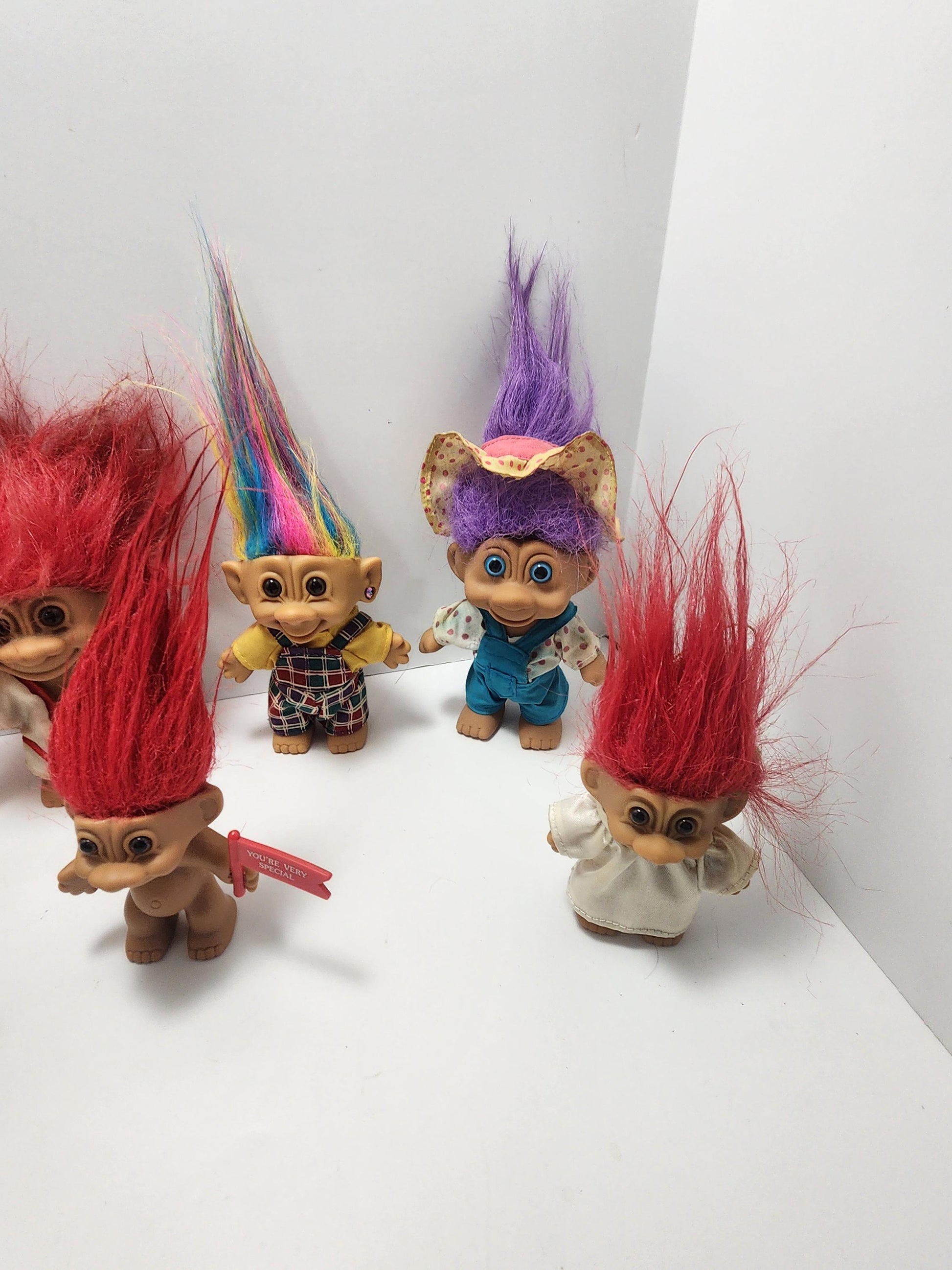 Russ Troll Dols Vintage 1990s - Russ - Russ Trolls - Russ Dolls - Troll Dolls - Vintage Toys - Vintage Dolls - Trolls