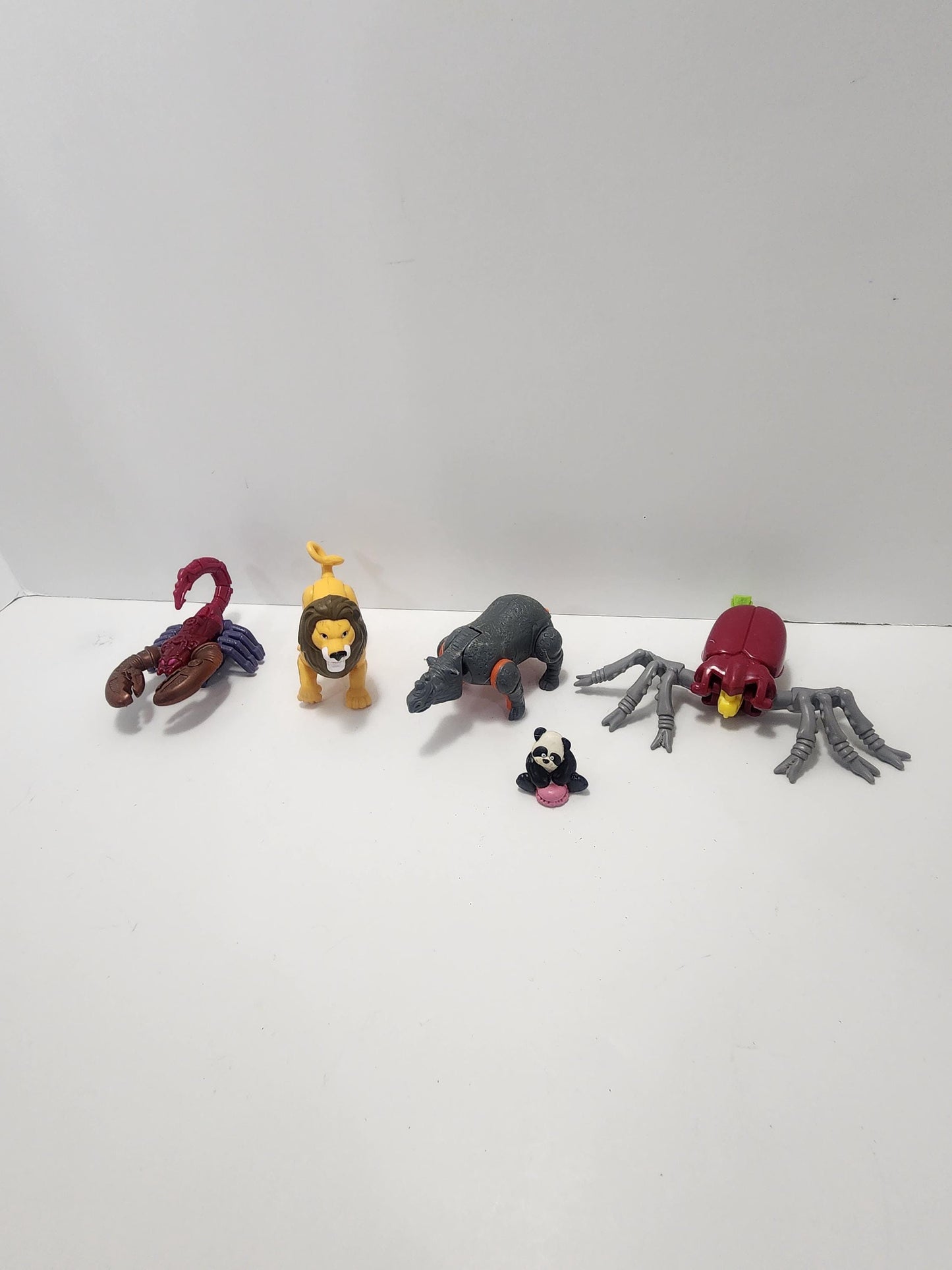Beast Wars Transformers 1995 Mcdonalds Toys Lot - Beast Wars - Transformers - Fast Food Toys - Mcdonalds Toys - Happy Meal Toys