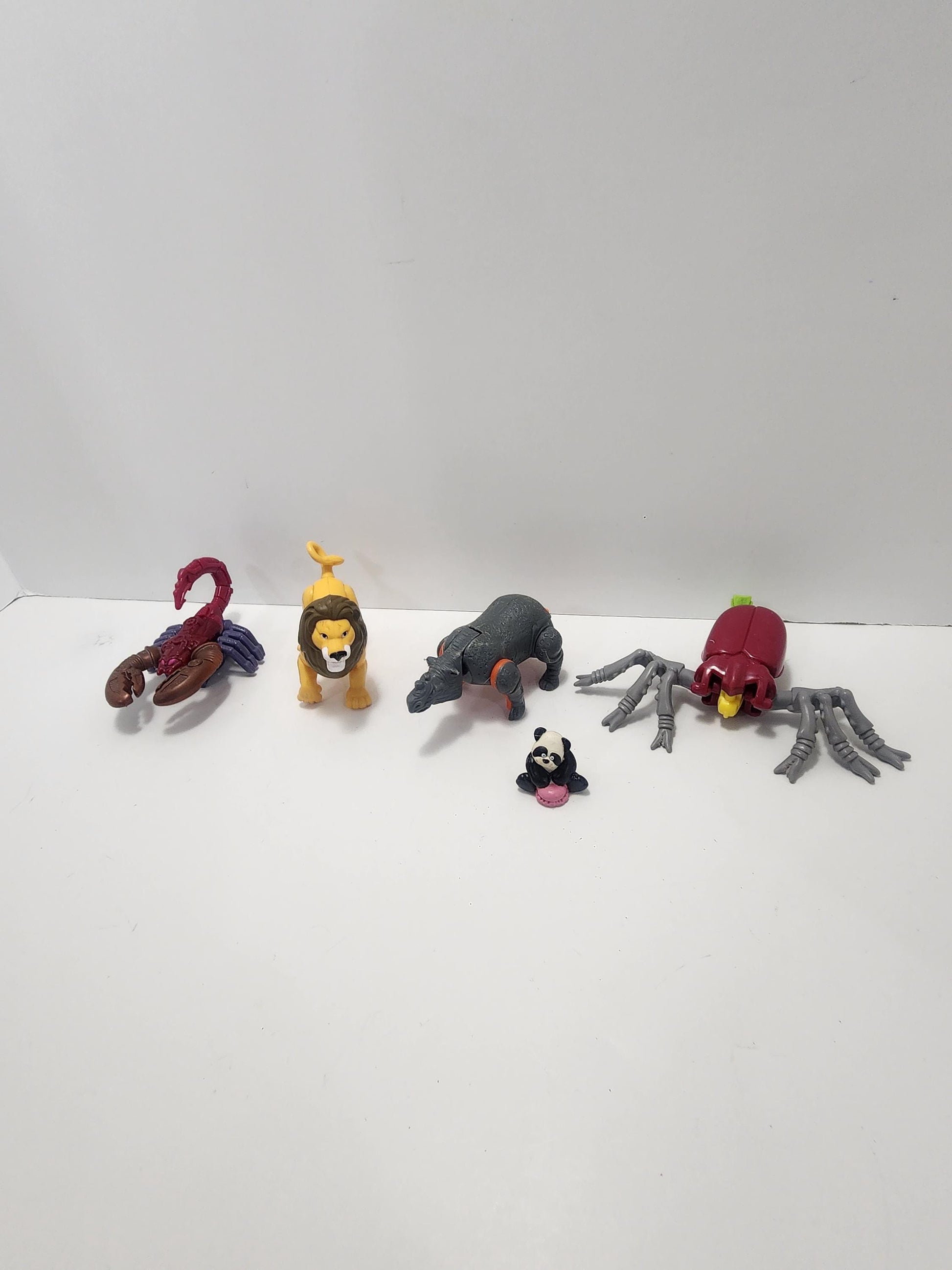 Beast Wars Transformers 1995 Mcdonalds Toys Lot - Beast Wars - Transformers - Fast Food Toys - Mcdonalds Toys - Happy Meal Toys