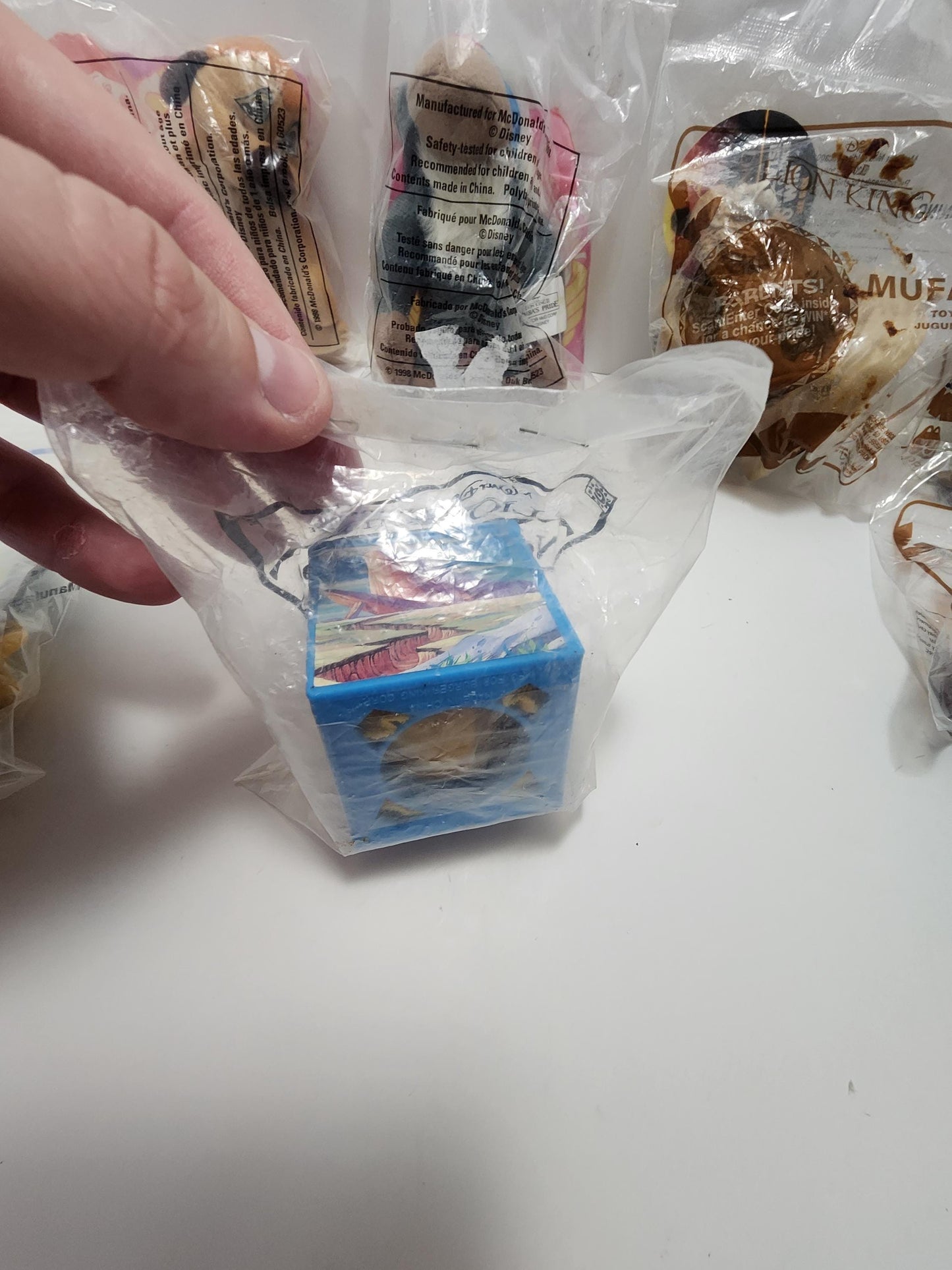 Disney The Lion King Plush and Happy Meal Toys - Mcdonalds - Burger King - Kids Meal Toys - Fast Food Toys - The Lion King