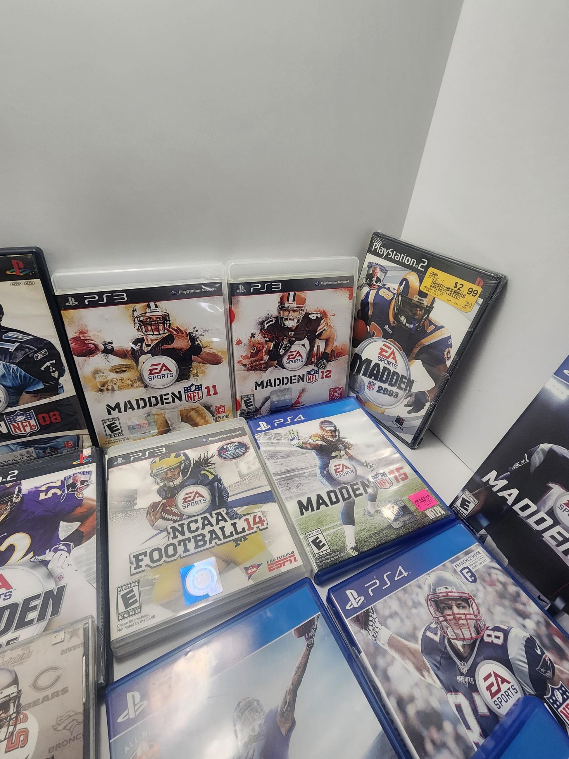 Nostalgic NFL Madden Video Games Lot Or Pick One - Madden - Madden Games - NFL- NFL Games - Football - Football Games