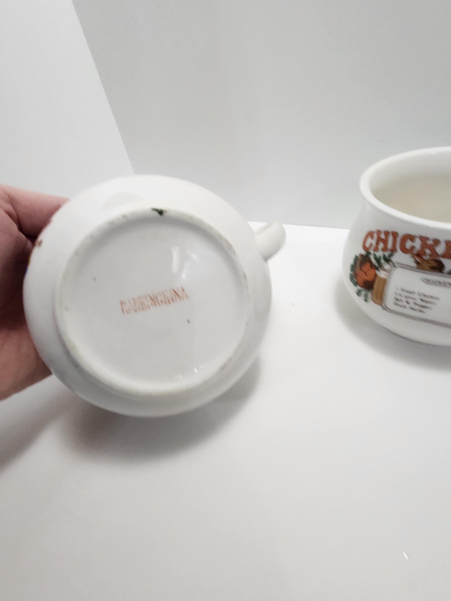 Vintage Ceramic Soup Bowls - Campbell's Soup - Soup Bowls - Soup Recipes - Recipes - Onion Soup - Chicken Soup - Ceramic Bowls - Retro Bowl