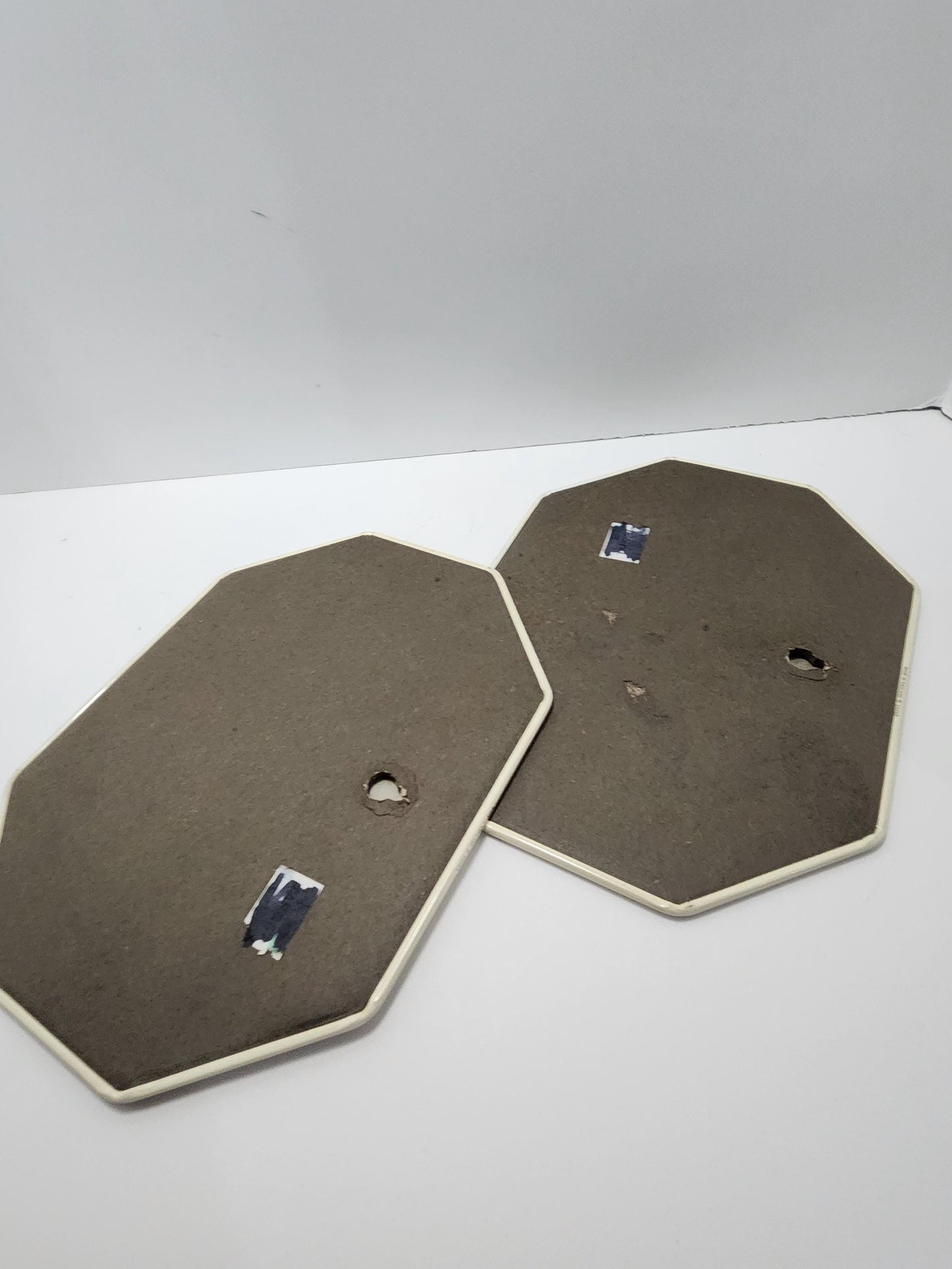 Ceramic Tile Vintage Hot Pads or Wall Hangings - Butterflies - Birds - Bird Decor - Butterfly Decor - Hot Pads - Decor - Wall Hangings