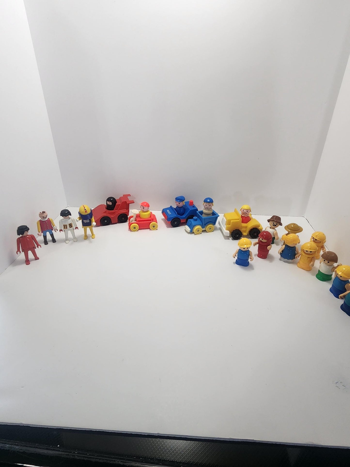 Fisher Price Figures - Playsets - Vintage Toys - 1980s Toys - Playskool - Playmobil - Pretend Play - Daycare Toys
