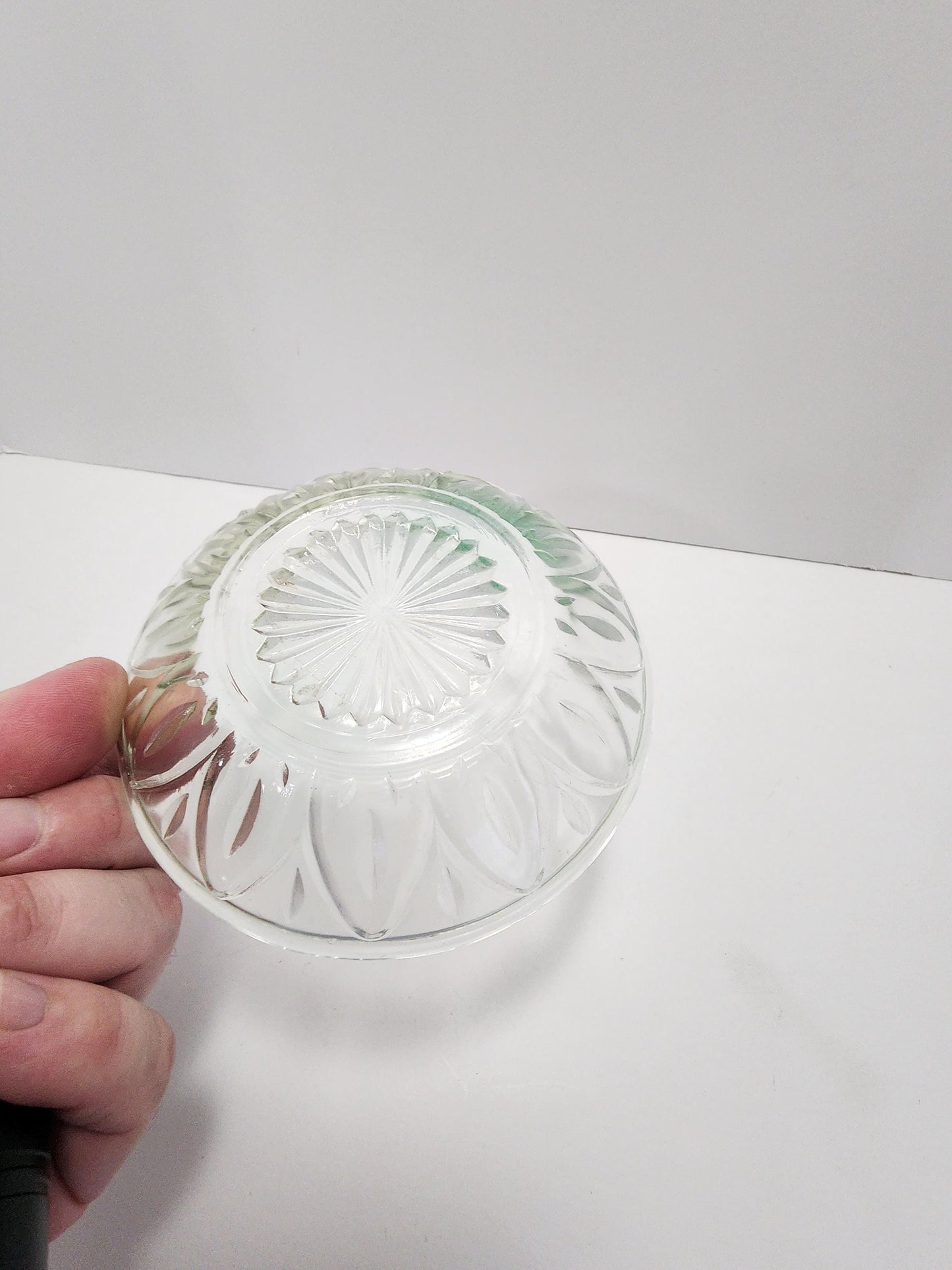 Green Depression Glass Vintage 1980s - Glass - Collectable Glass - Vintage Glass - Depression Glass - Antiques