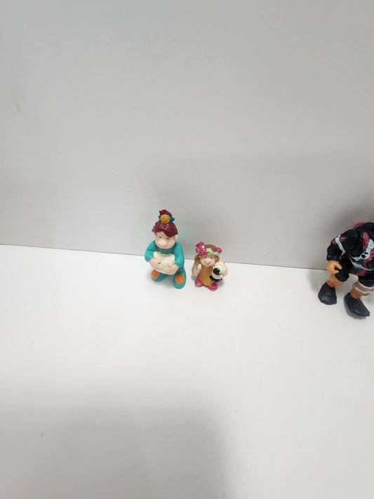 Callie and Friends 1995 Vintage Figures Lot of 2 - Callie - Callie Toys - Callie & Friends - Callie And Friends - Vintage Toys - Minatures