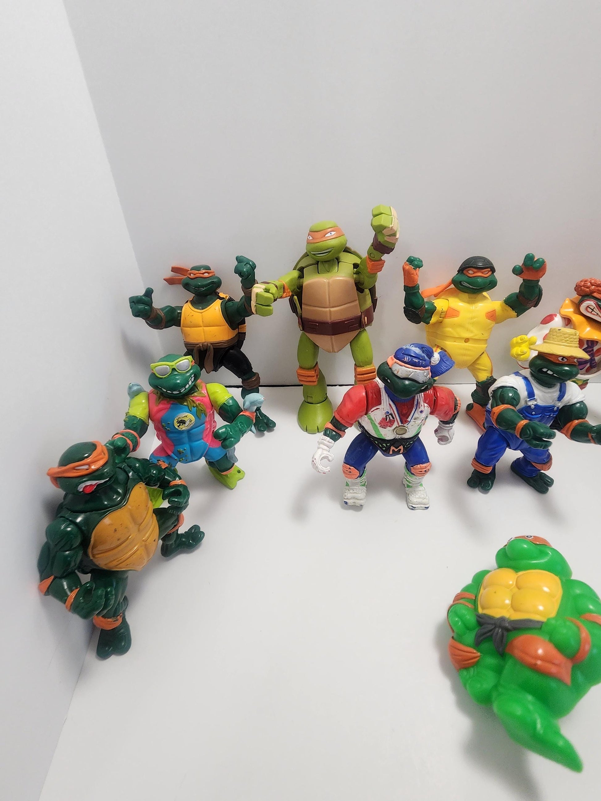 Teenage Mutant Ninja Turtles Vintage Action Figures - Michelangelo - Tmnt - Mirage - Mirage Toys - Ninja Turtles