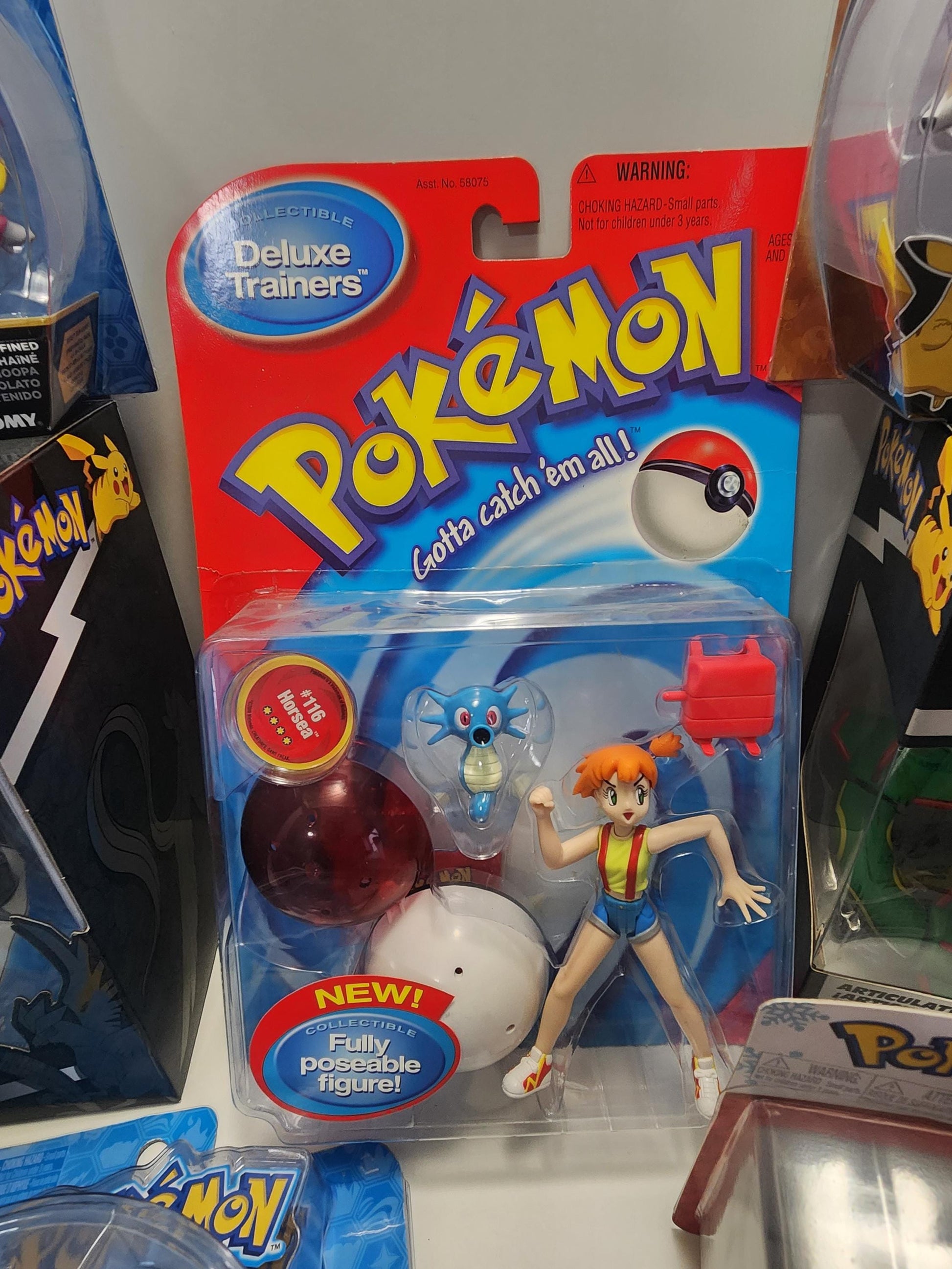 Pokemon Action Figures - Pokemon - Pokemon Trading Cards - TCG - Collectable Toys - Action Figures - Misty - Pikachu